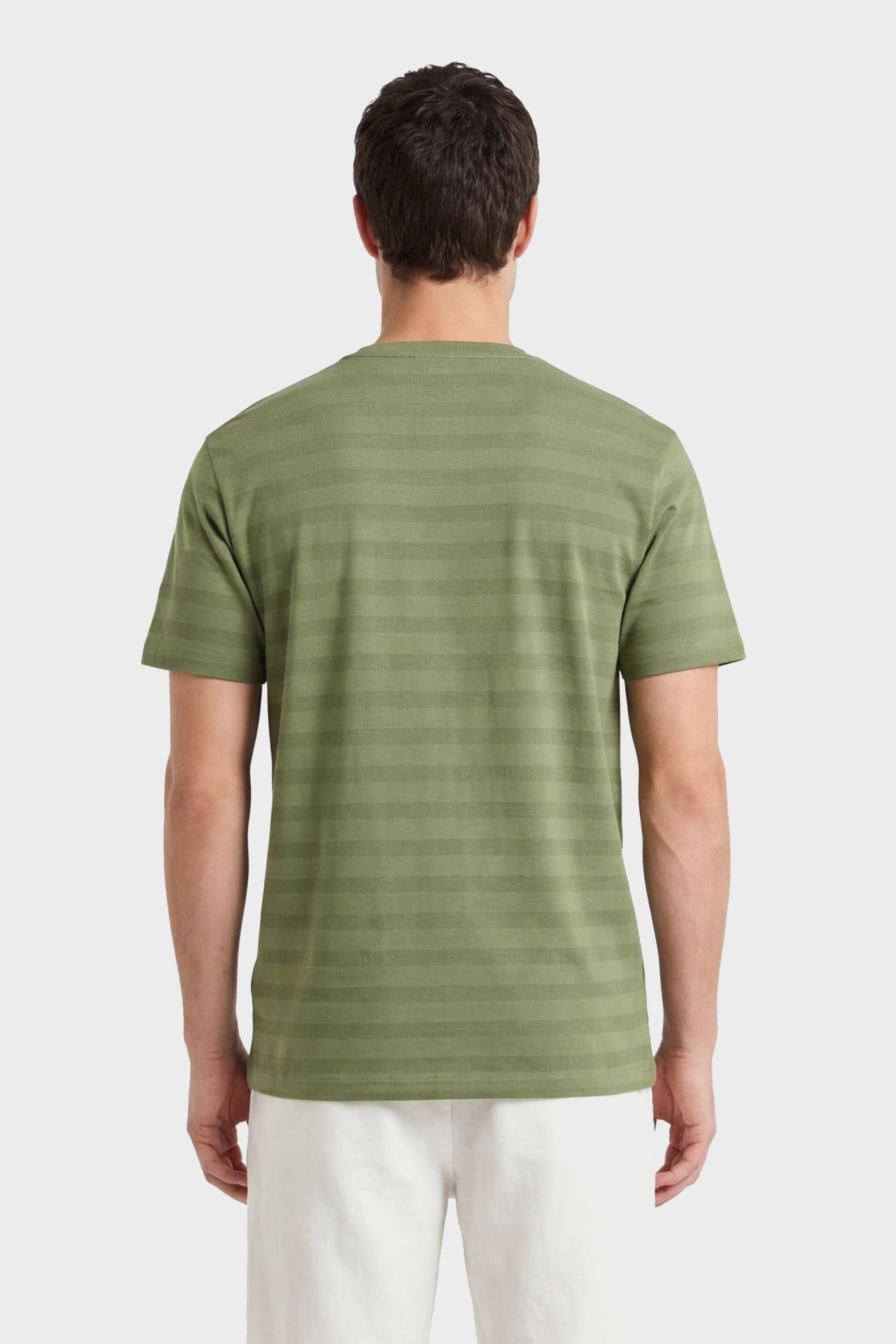 GANT Erkek Yeşil Bisiklet Yaka Regular Fit T-Shirt