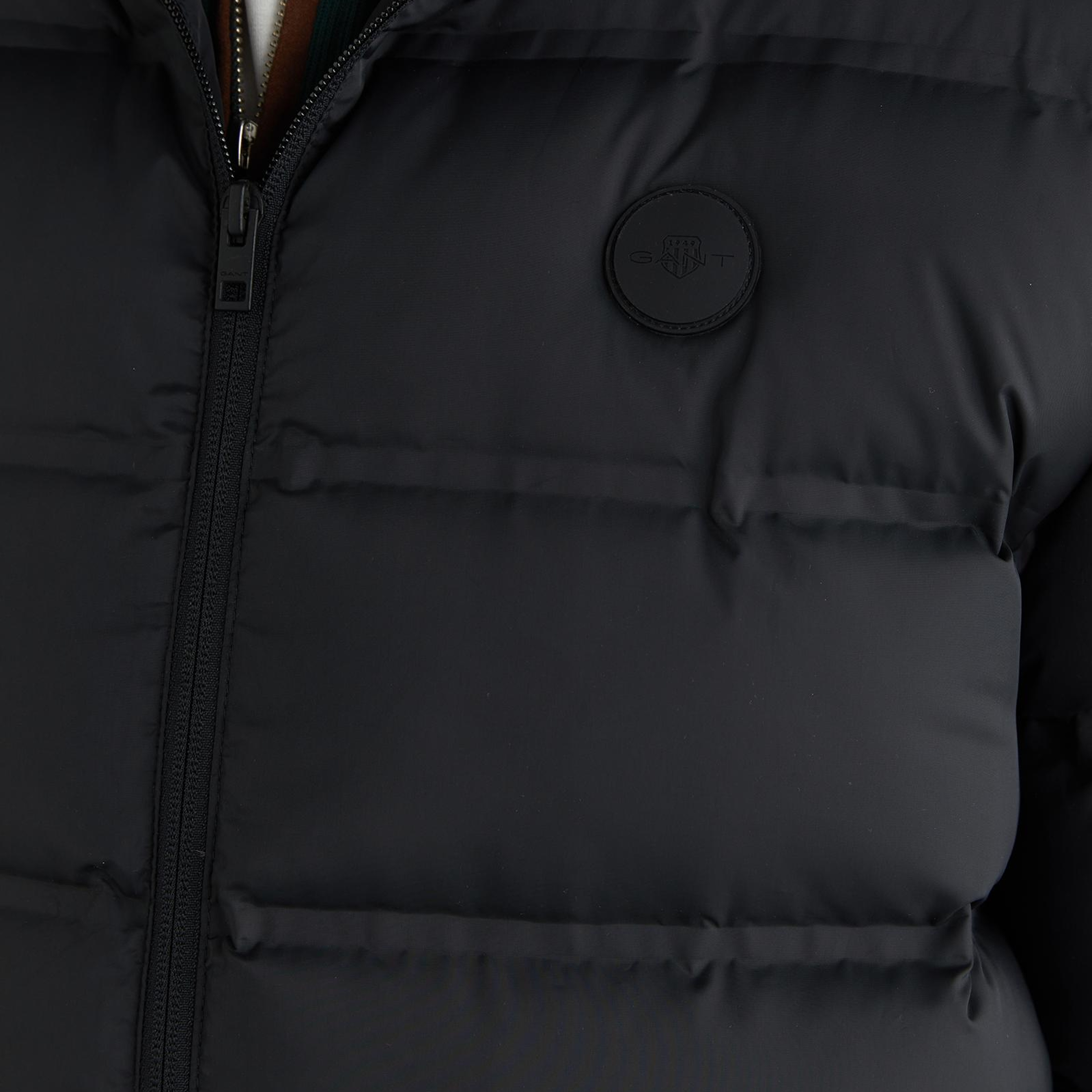 GANT Erkek Siyah Regular Fit Fermuarlı Ceket