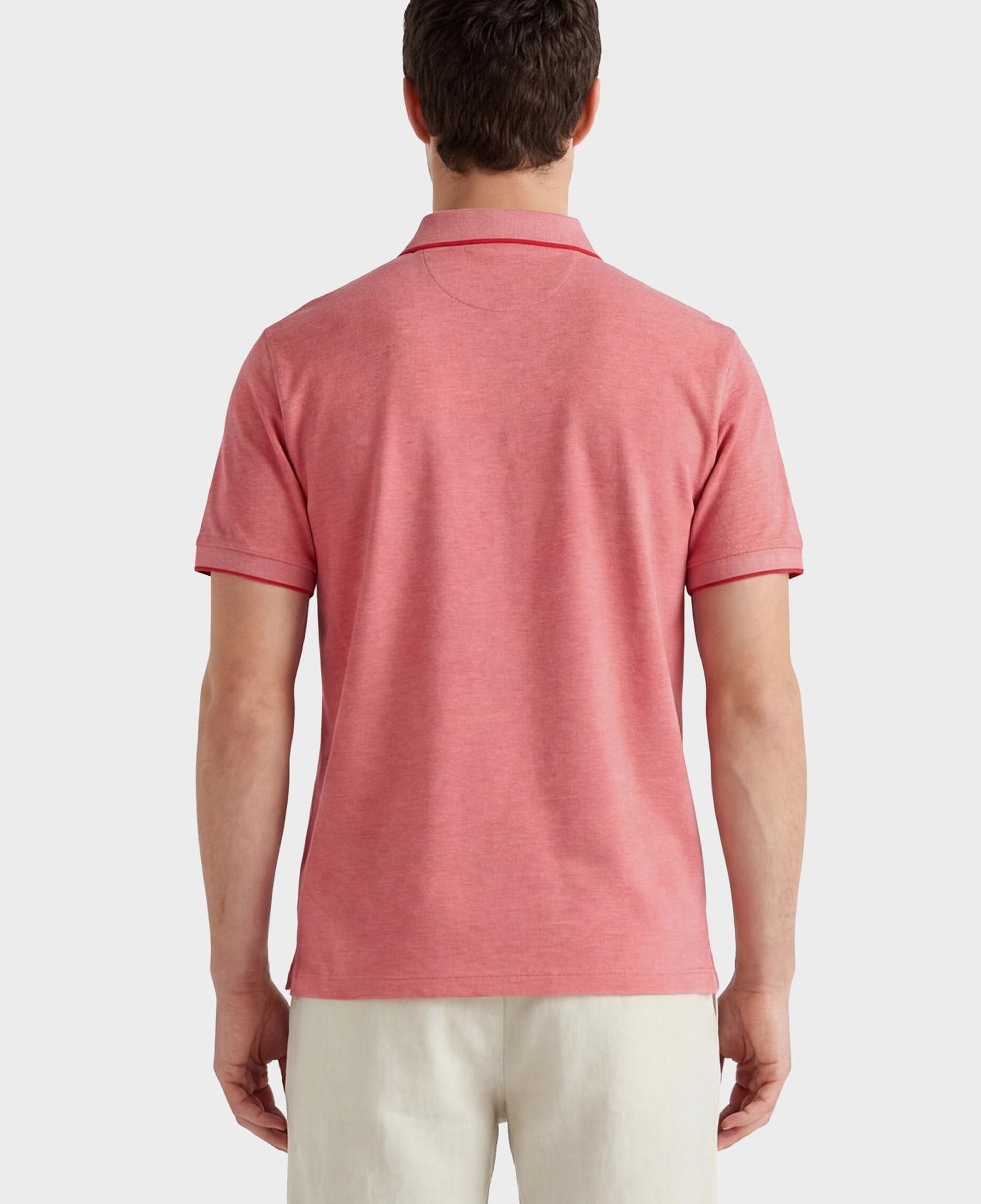 GANT Erkek Kırmızı Regular Fit Polo Yaka T-Shirt