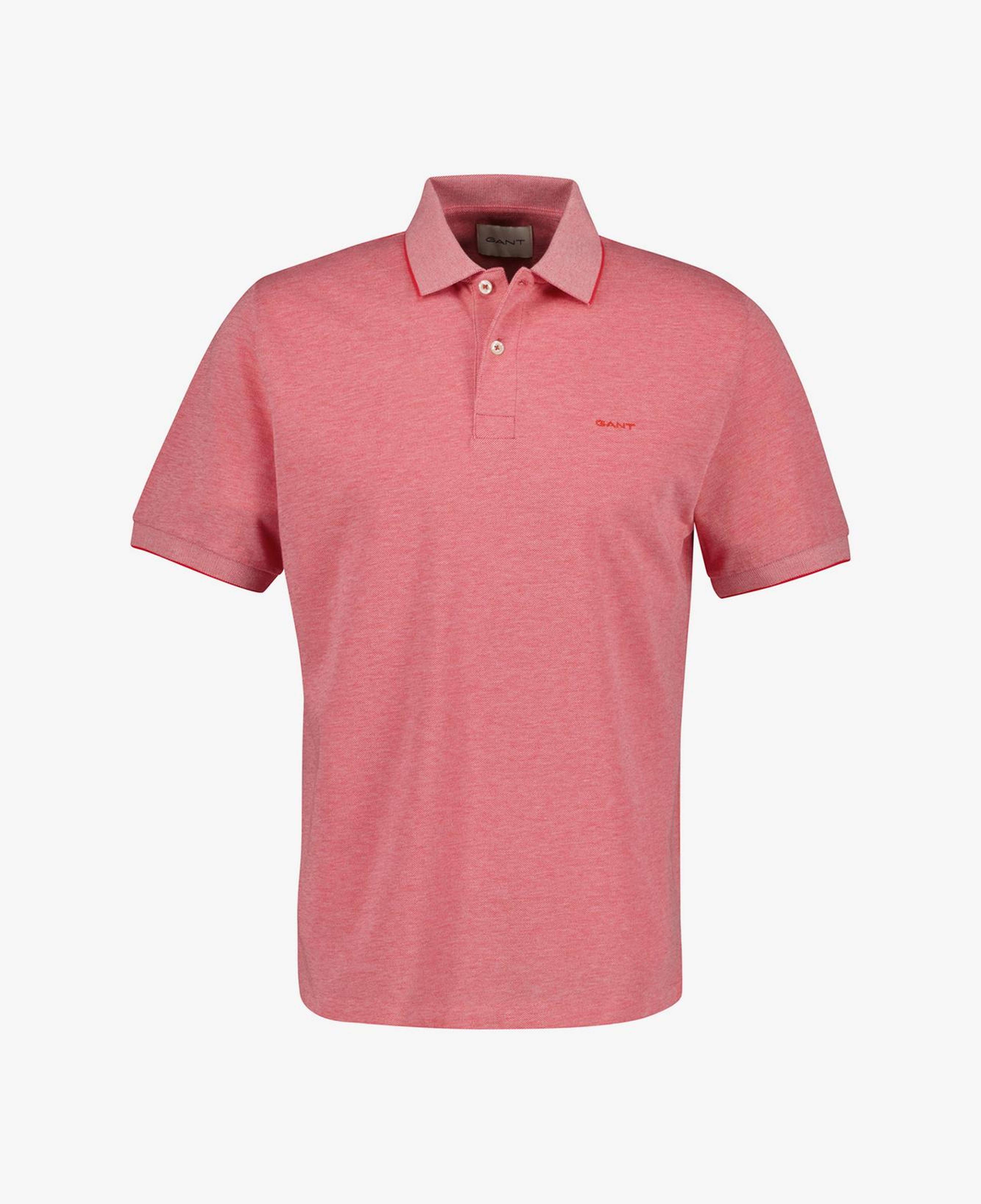 GANT Erkek Kırmızı Regular Fit Polo Yaka T-Shirt