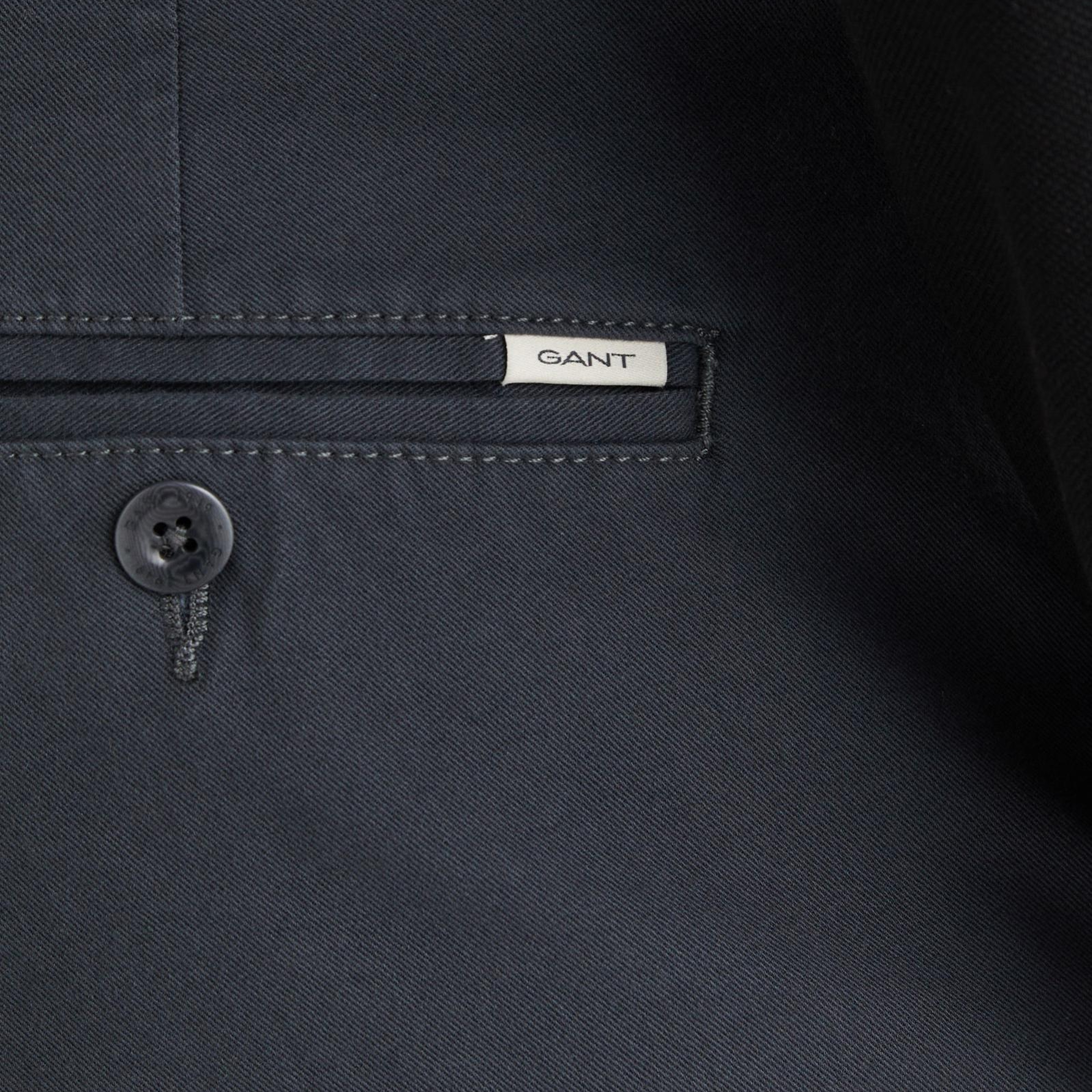 GANT Erkek Gri Slim Fit  Pantolon