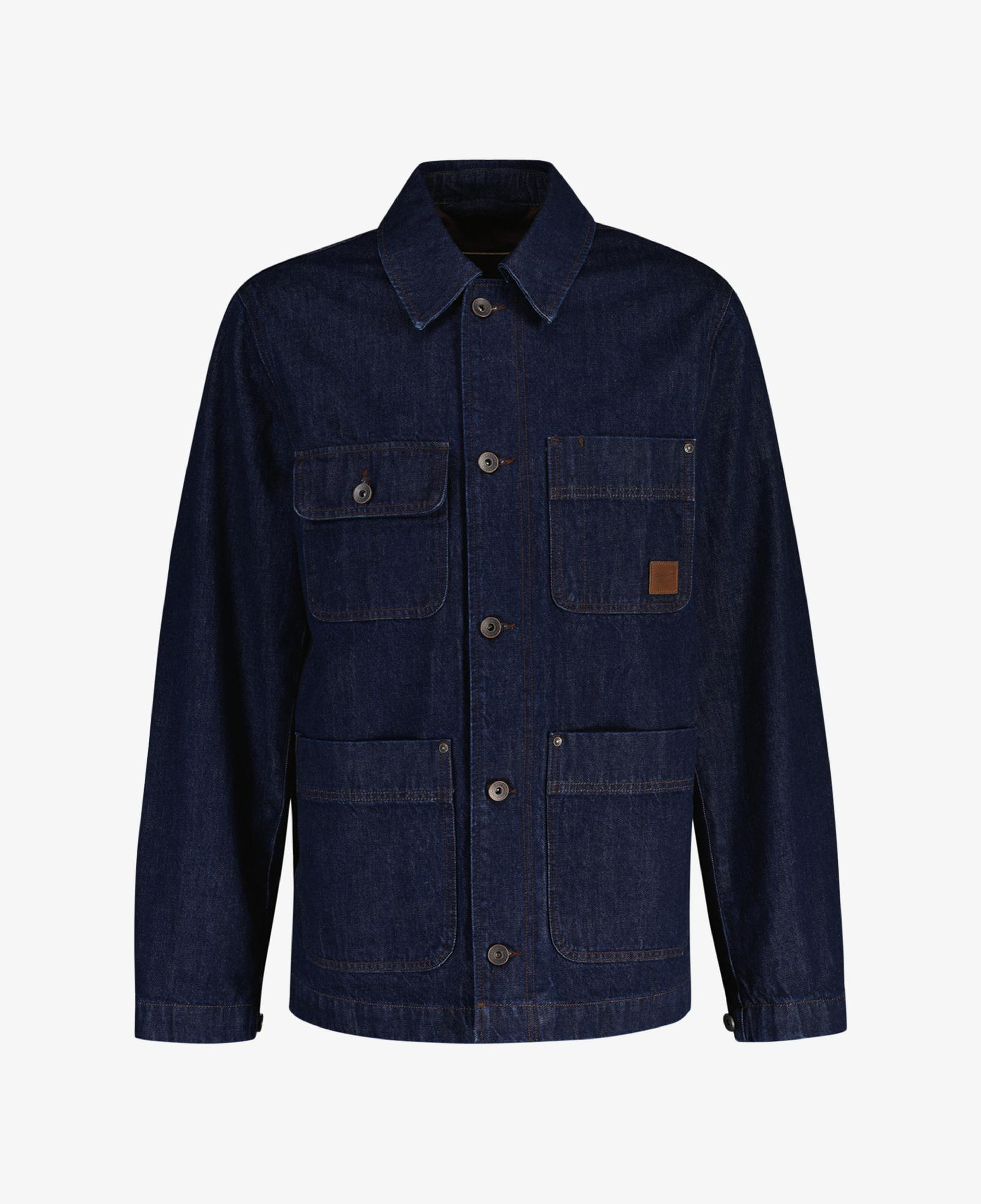 GANT Erkek Lacivert Düğmeli Yaka Ceket