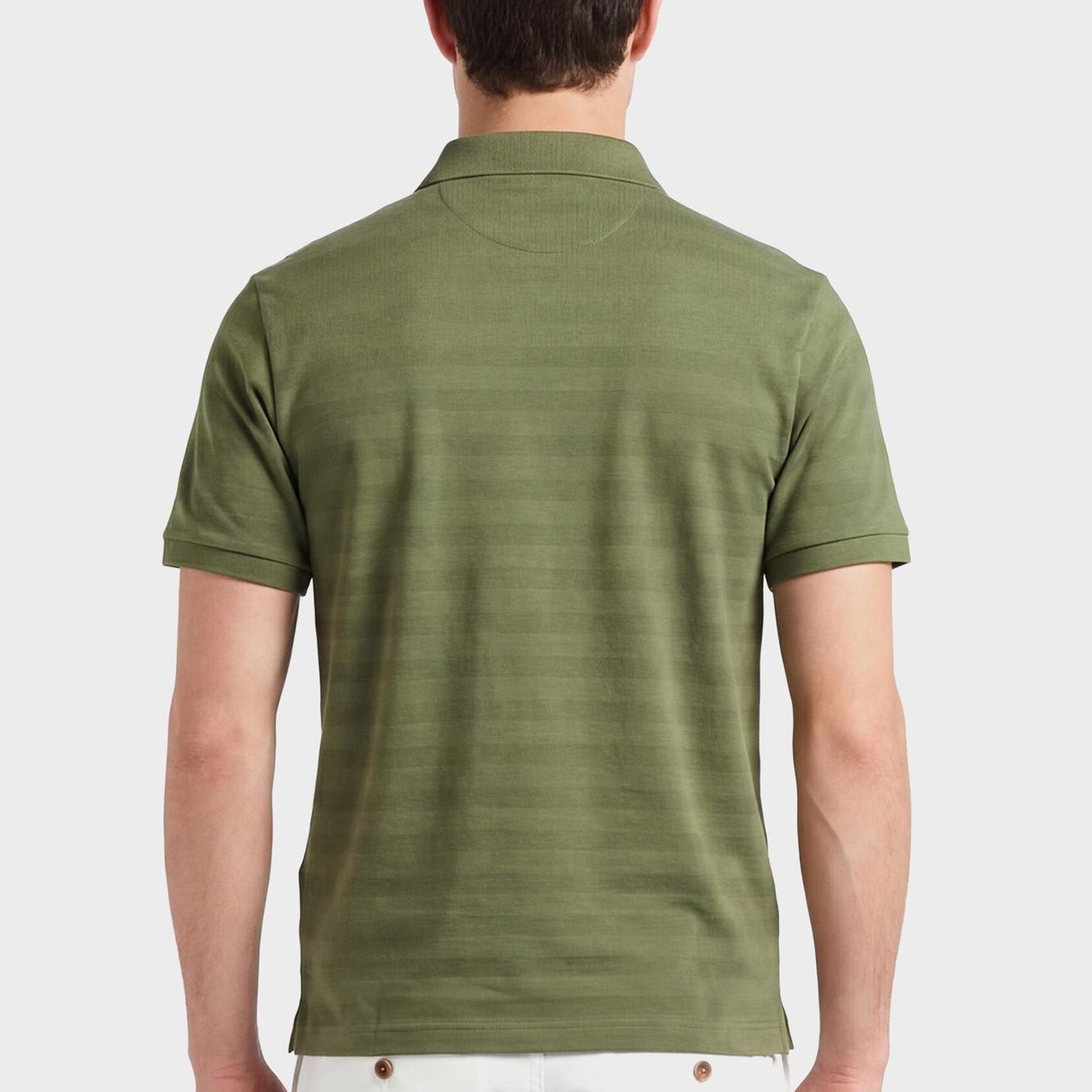 GANT Erkek Yeşil Regular Fit Polo Yaka T-Shirt