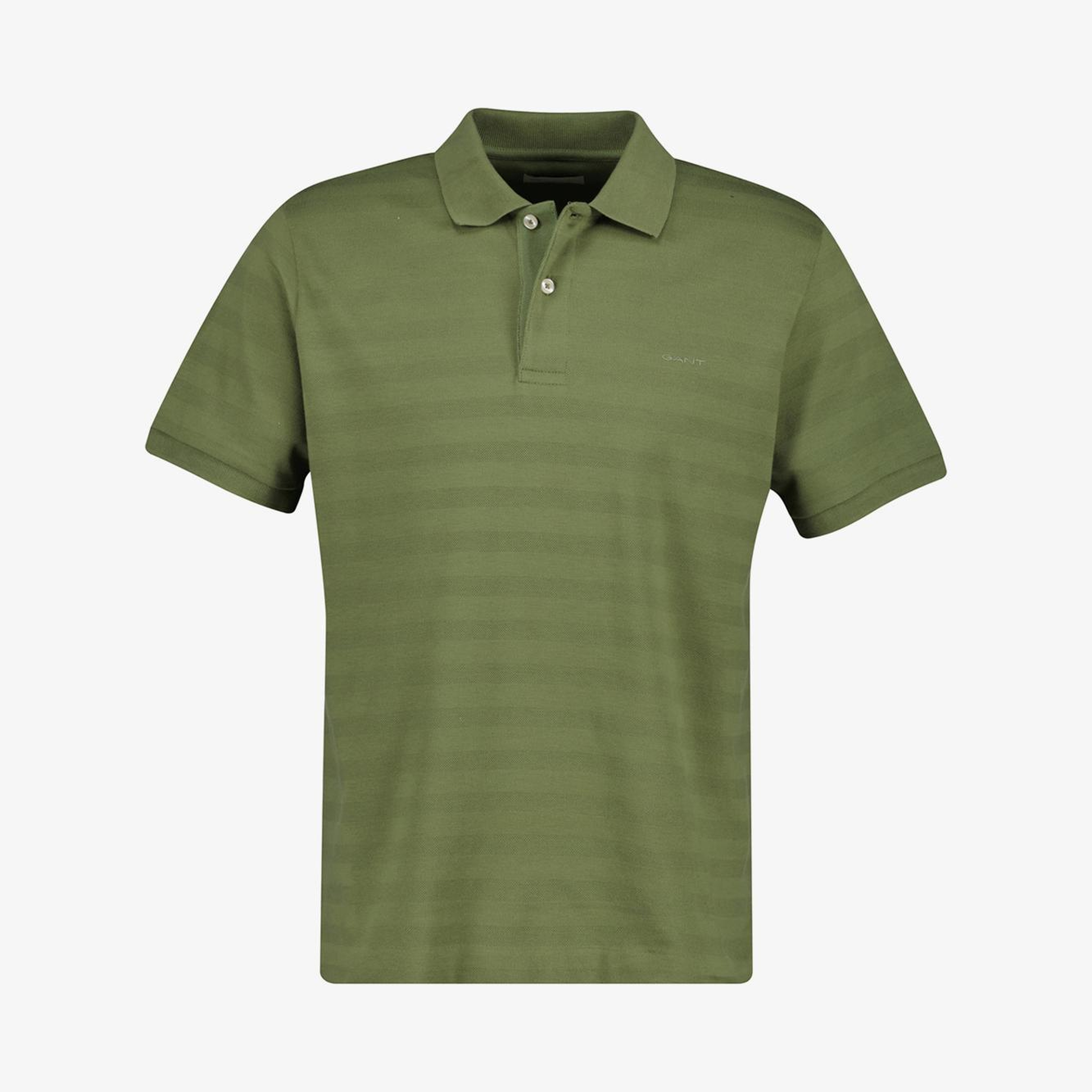 GANT Erkek Yeşil Regular Fit Polo Yaka T-Shirt