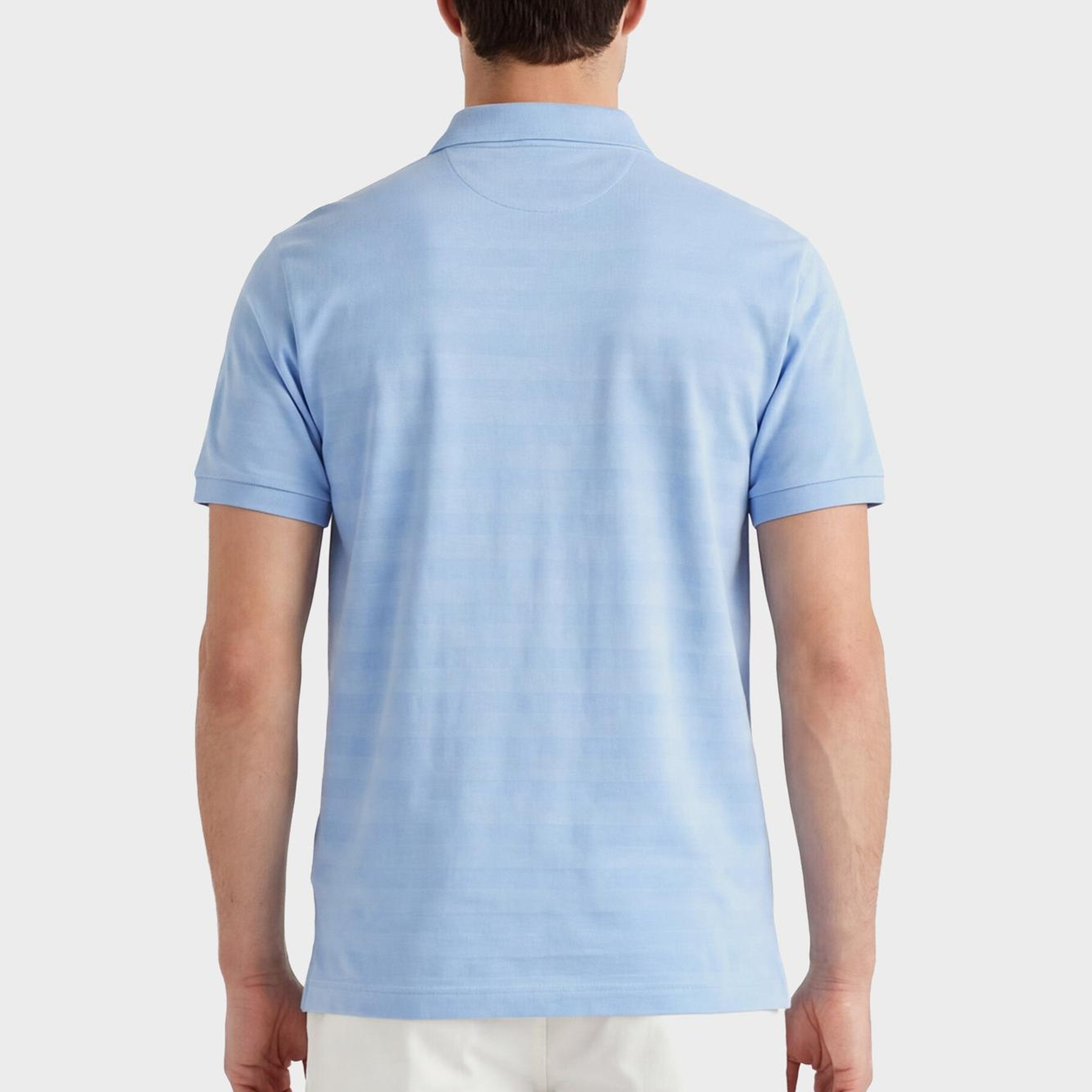 GANT Erkek Mavi Regular Fit Polo Yaka T-Shirt