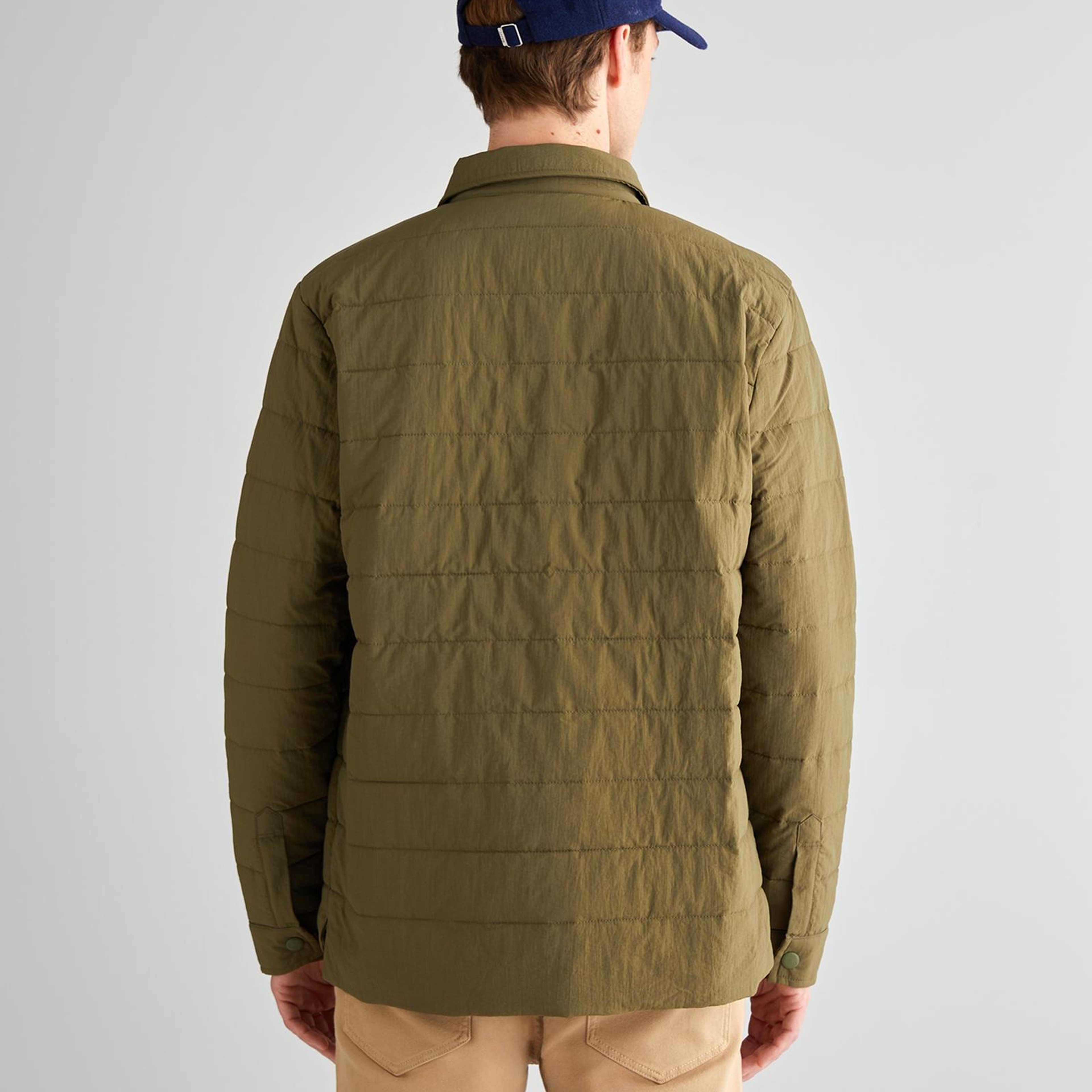 GANT Erkek Haki Standart Fit  Mont