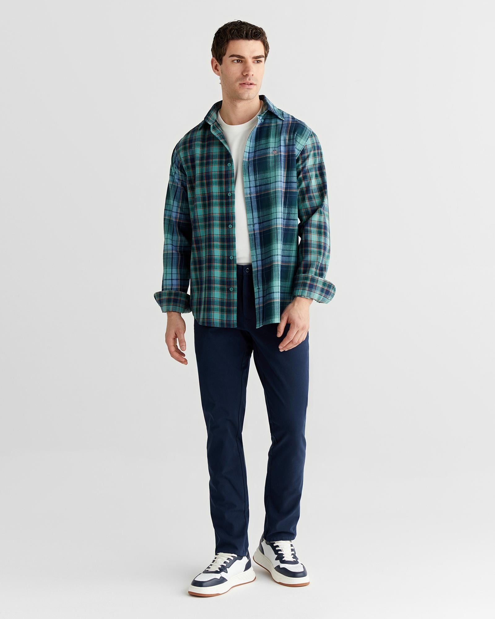 GANT Erkek Mavi Slim Fit  Pantolon