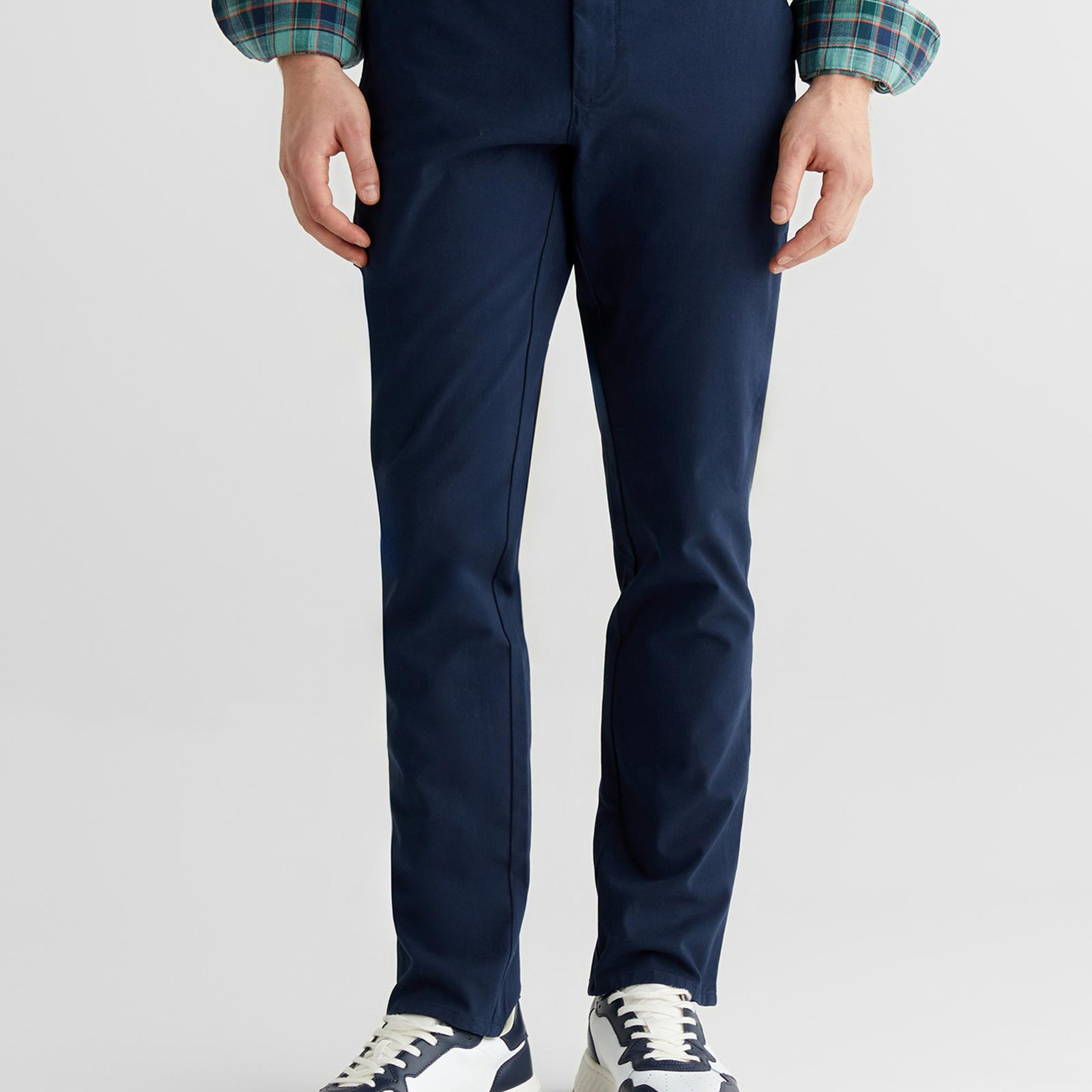 GANT Erkek Mavi Slim Fit  Pantolon