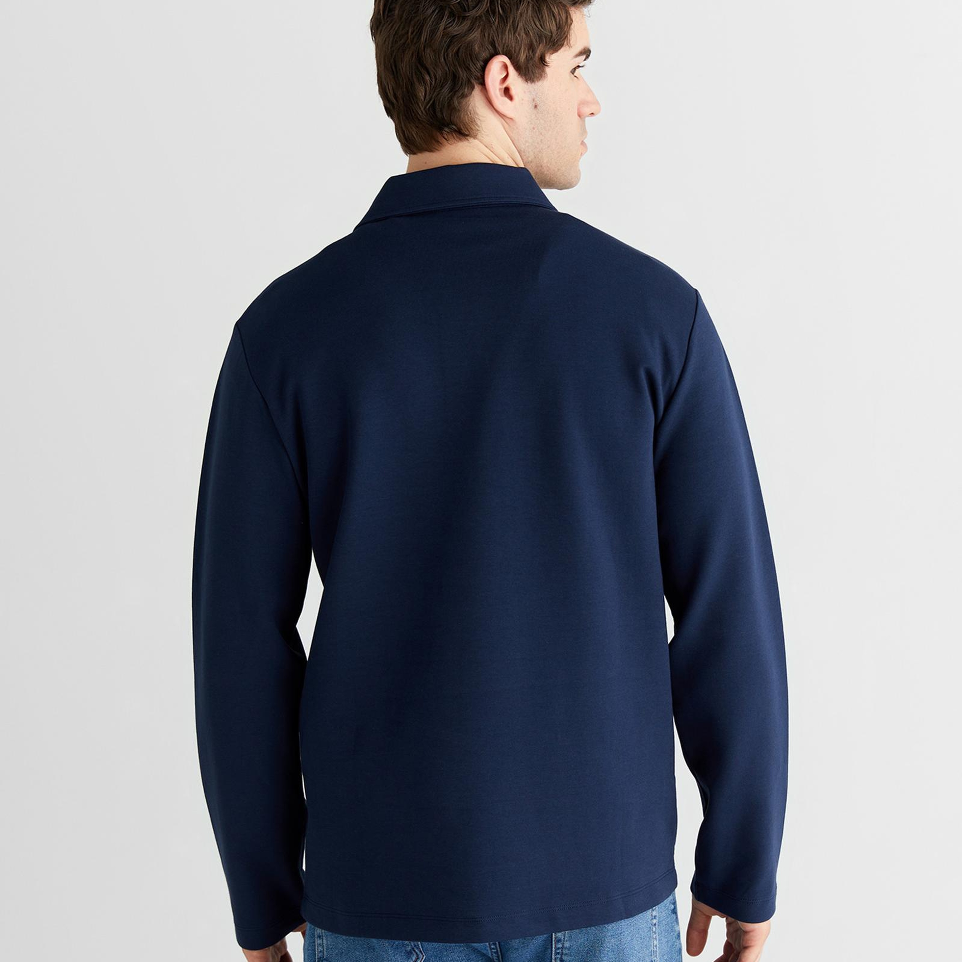 GANT Erkek Lacivert Regular Fit Polo Yaka Polo