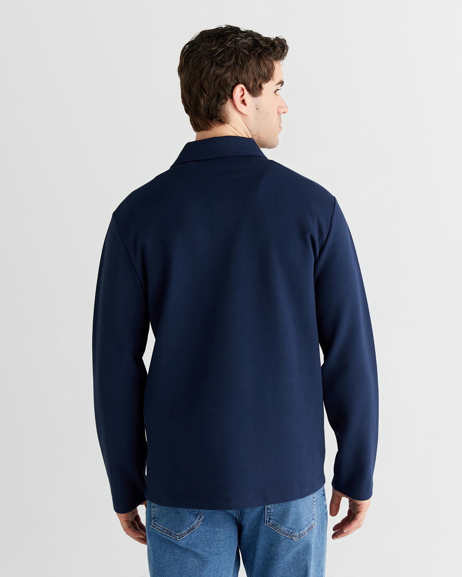 GANT Erkek Lacivert Regular Fit Polo Yaka Polo
