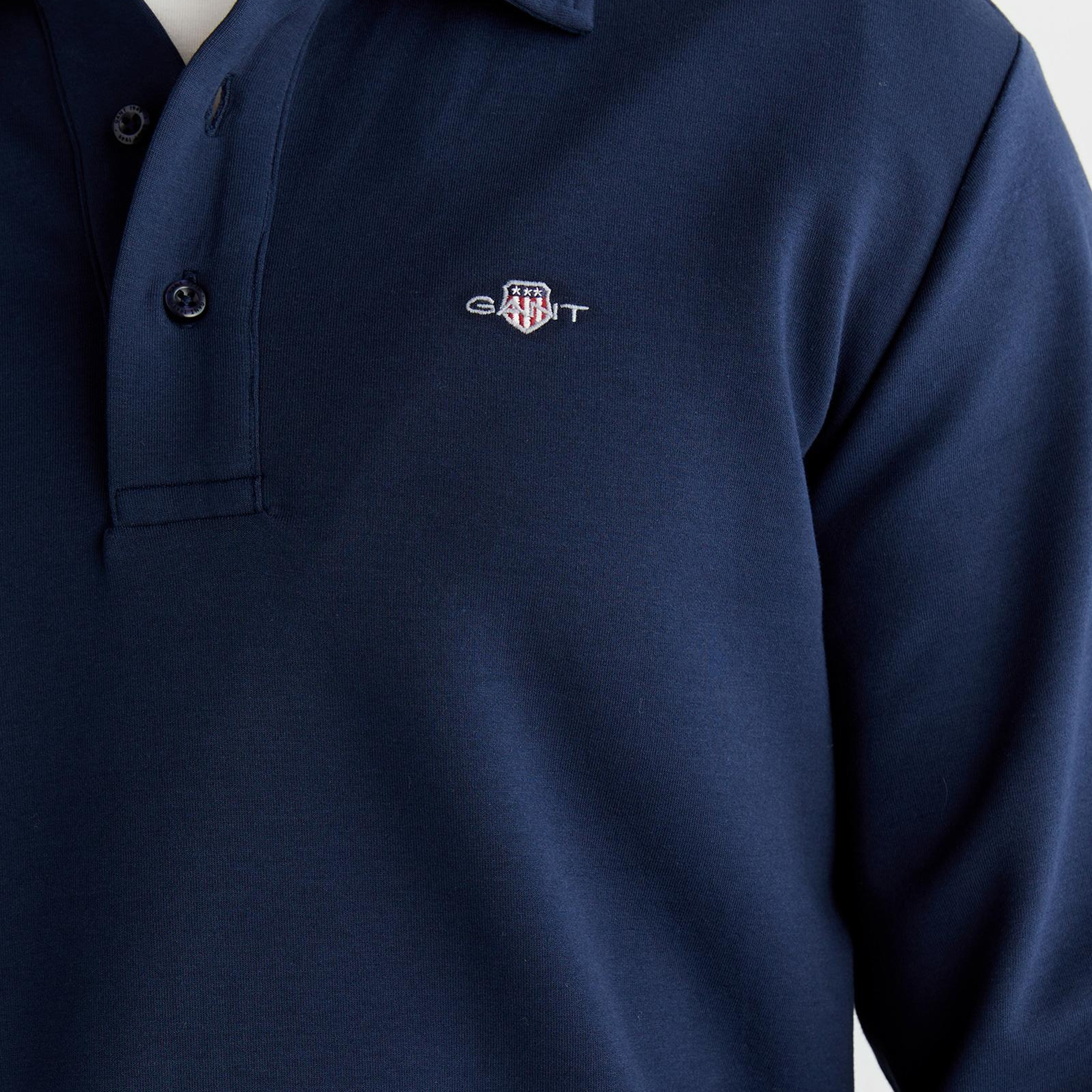 GANT Erkek Lacivert Regular Fit Polo Yaka Polo