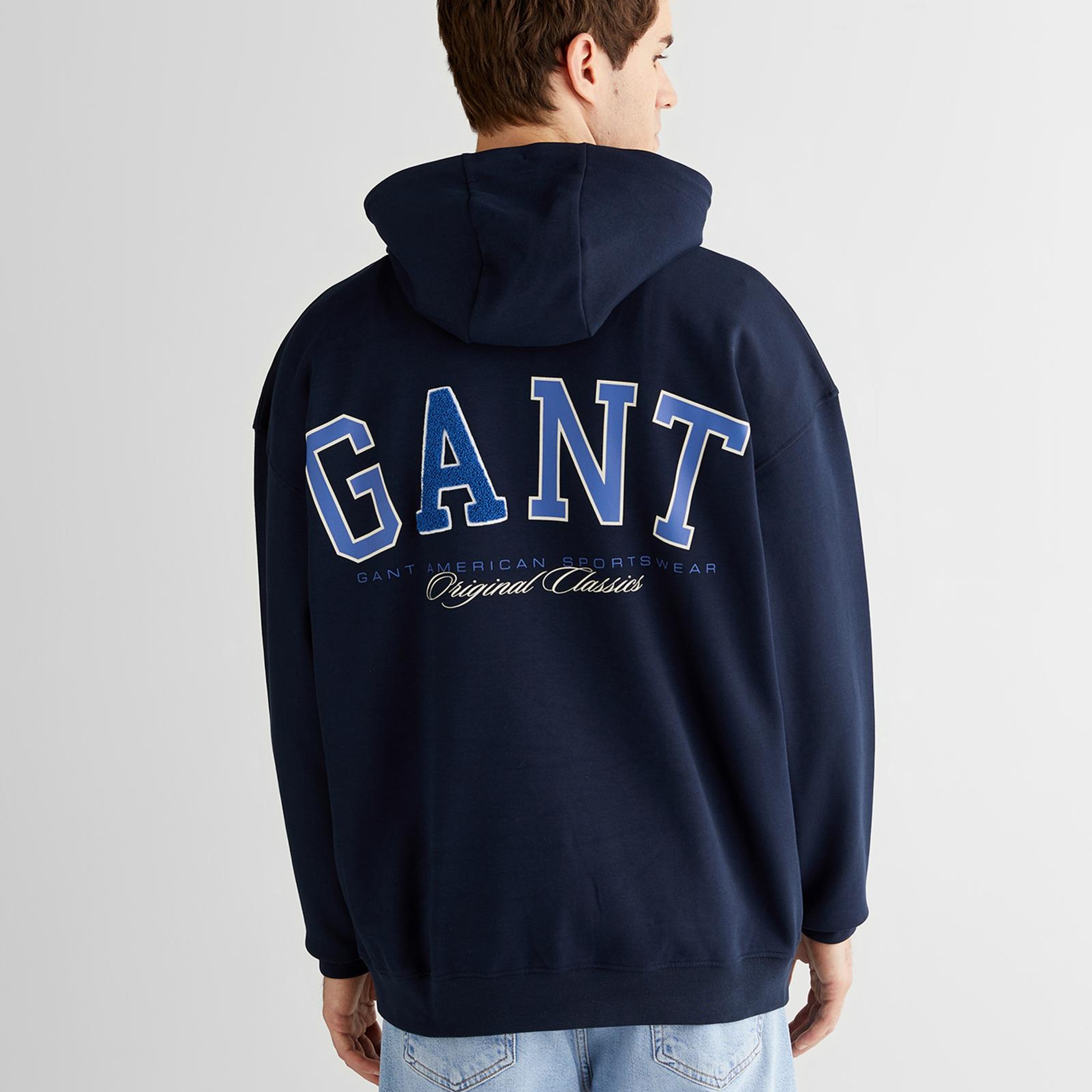 GANT Erkek Lacivert Sweatshirt