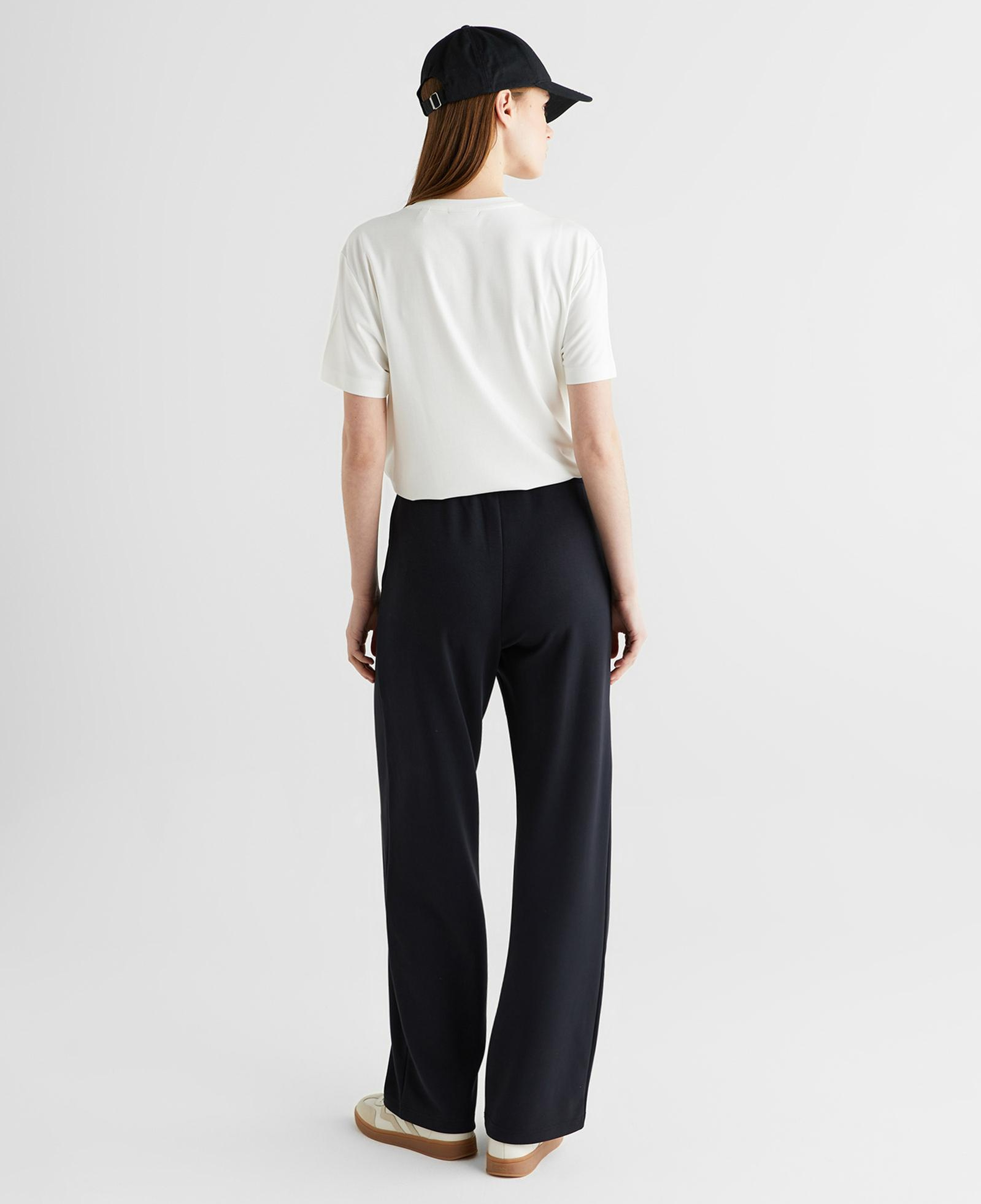 GANT Kadın Siyah Relaxed Fit Eşofman Altı