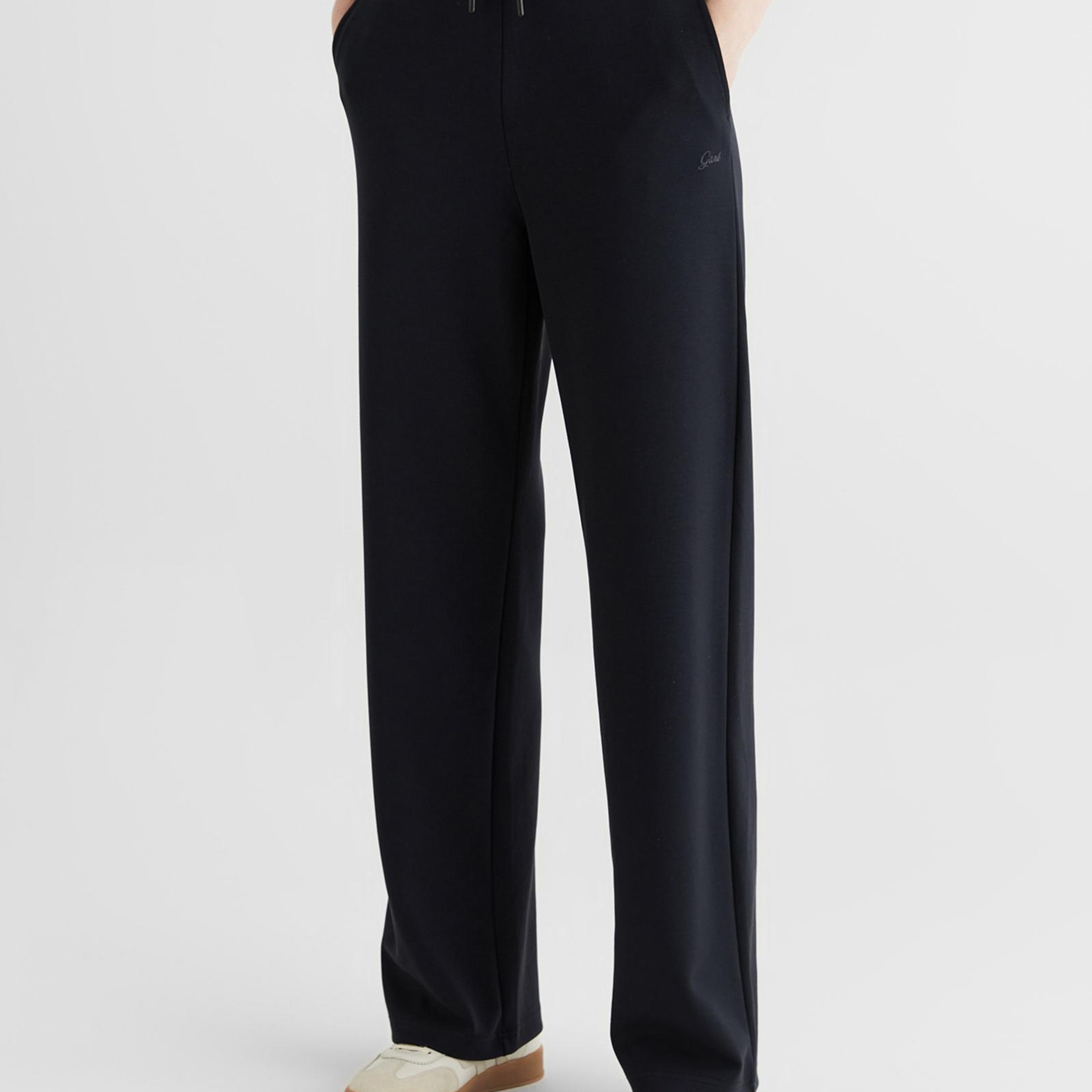 GANT Kadın Siyah Relaxed Fit Eşofman Altı