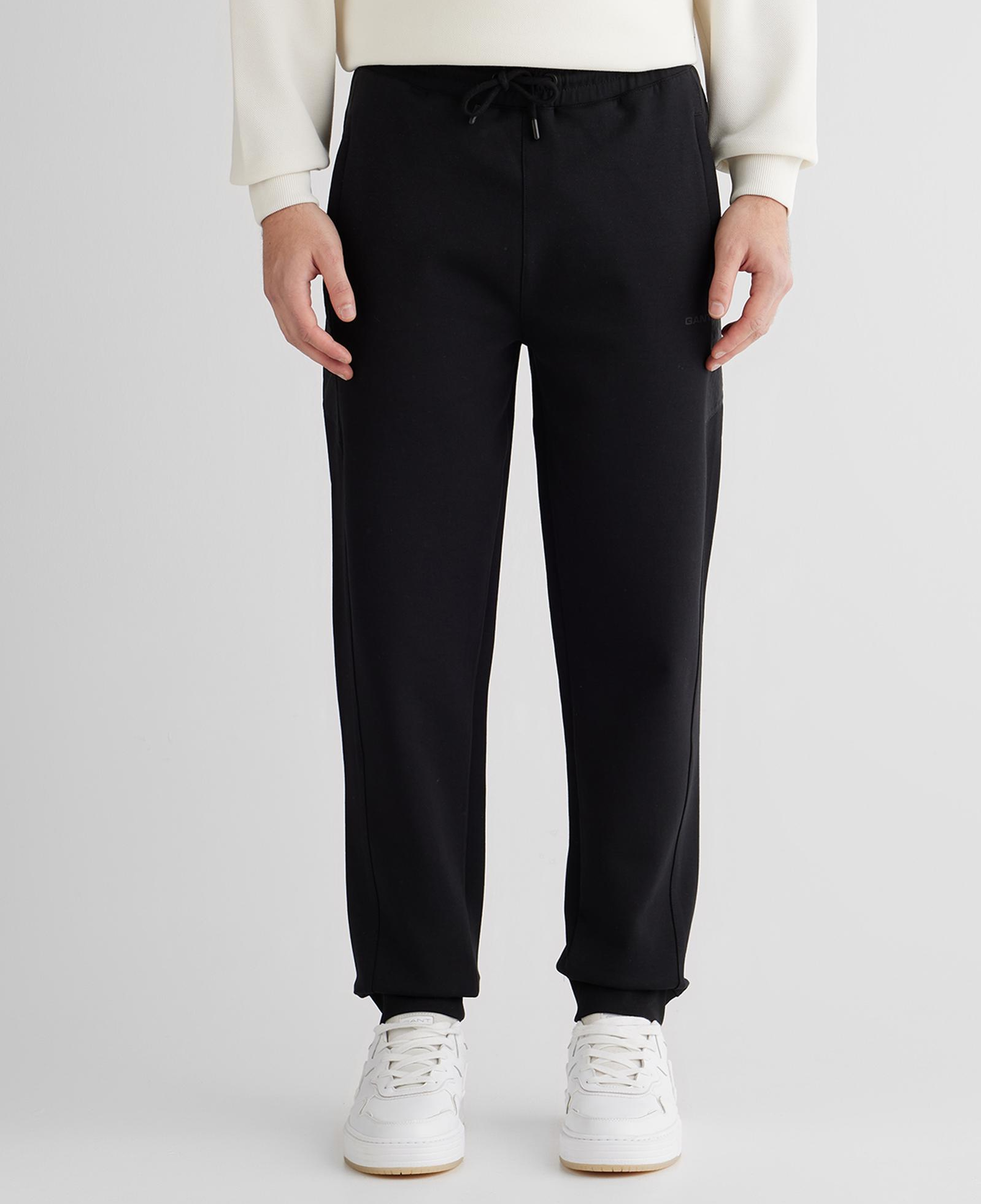 GANT Erkek Siyah Regular Fit Eşofman Altı