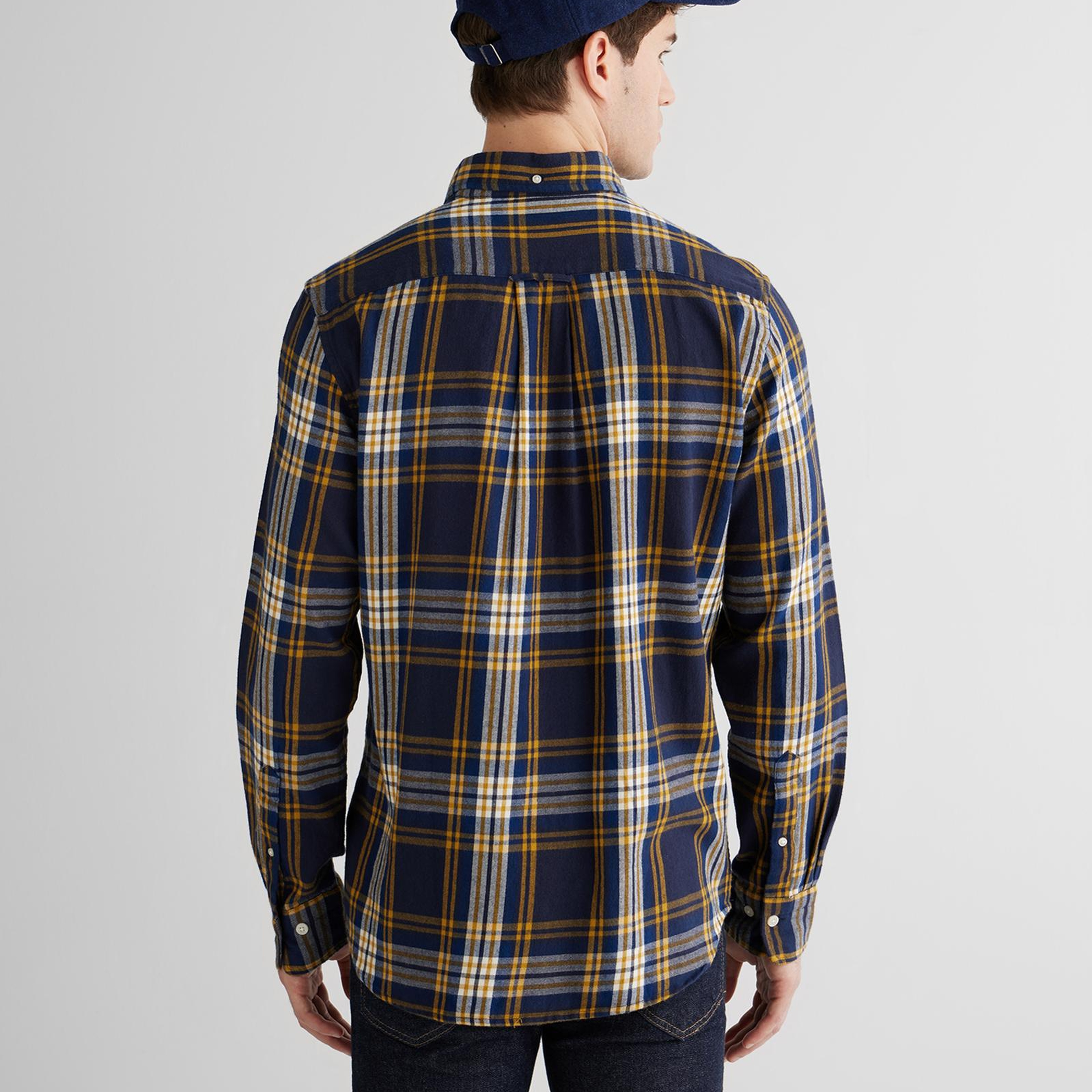 GANT Erkek Lacivert Regular Fit Düğmeli Gömlek