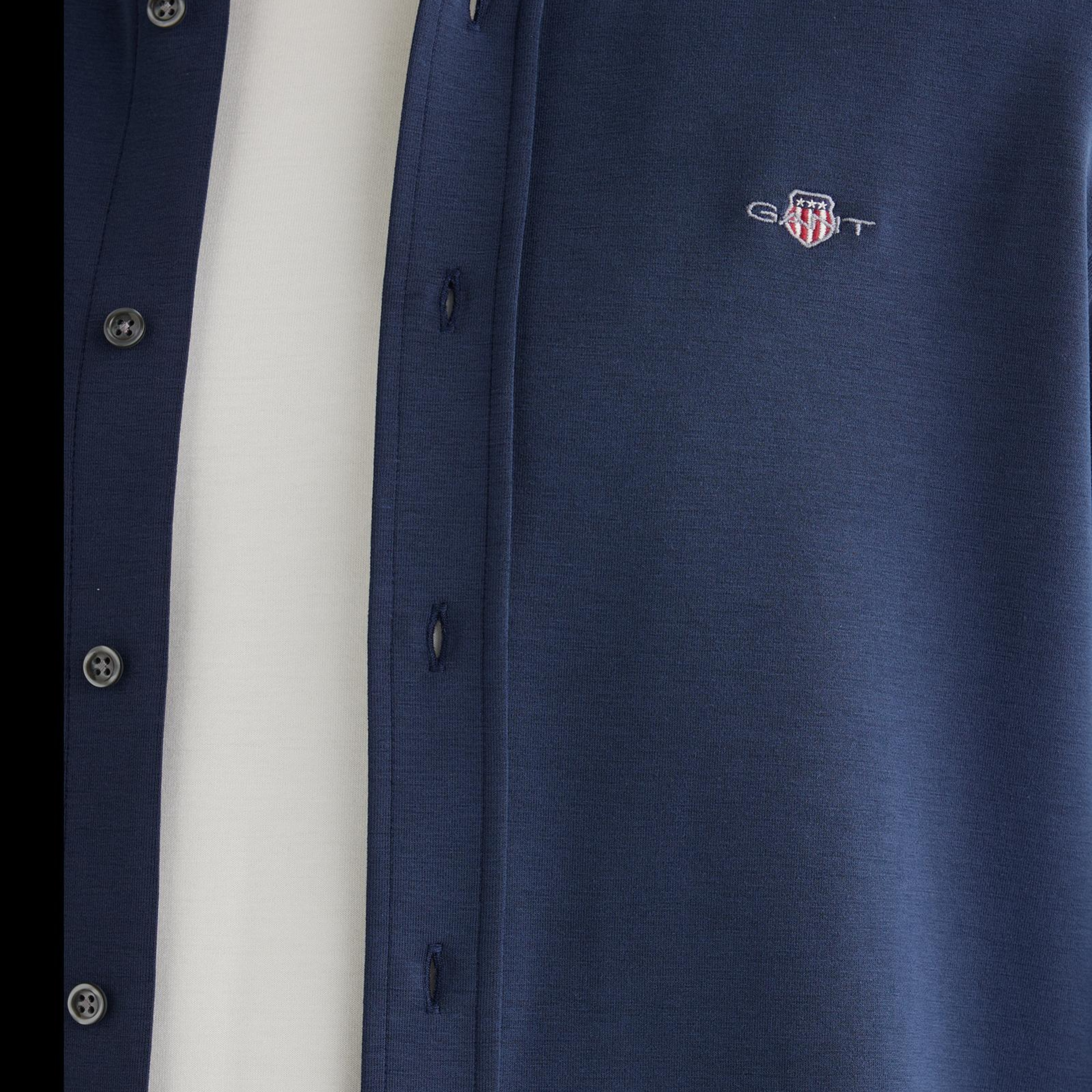 GANT Erkek Lacivert Standart Fit Gömlek