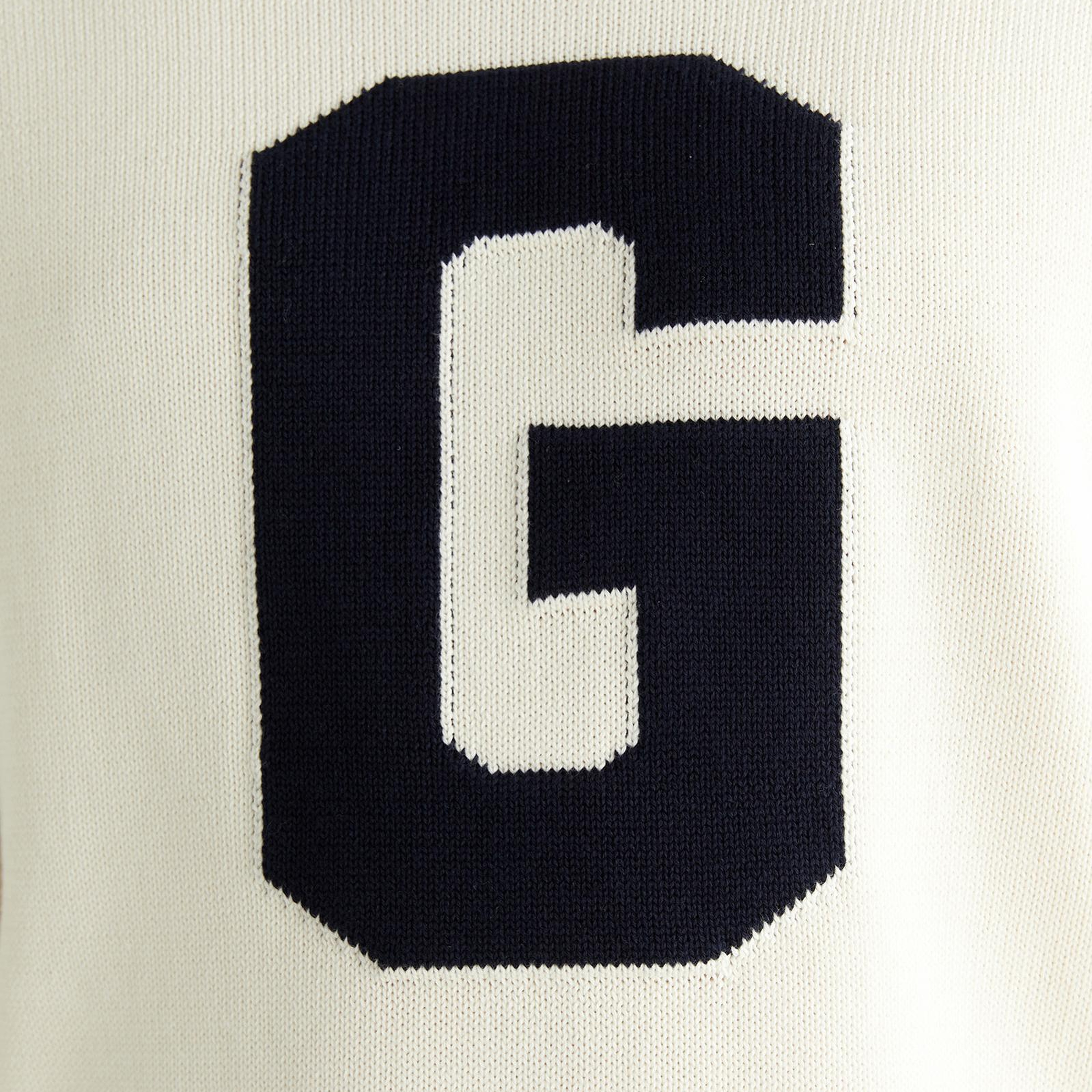 GANT Erkek Krem Regular Fit Bisiklet Yaka Triko