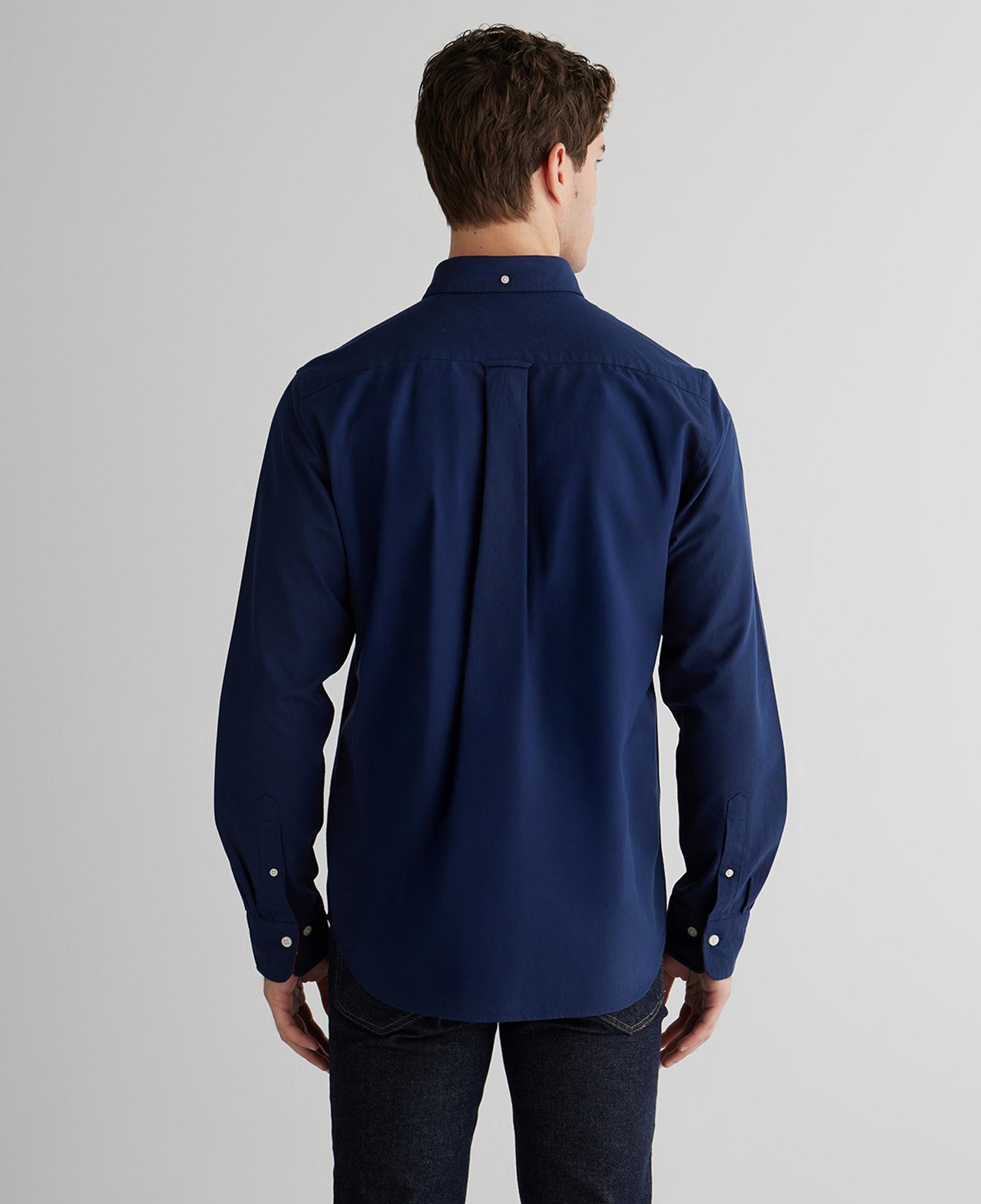 GANT Erkek Lacivert Regular Fit Oxford Gömlek