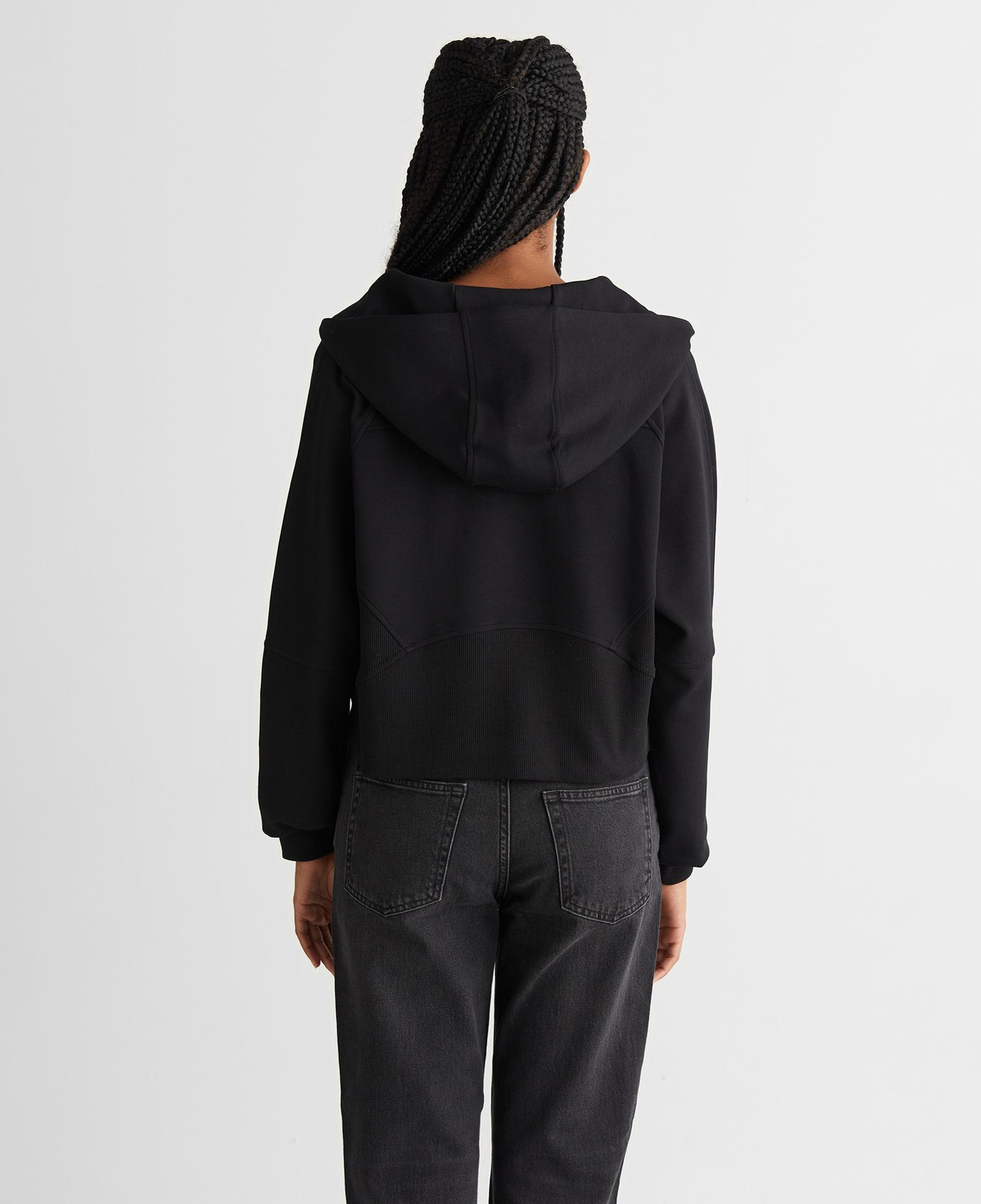 GANT Kadın Siyah Regular Fit Kapüşonlu Sweatshirt