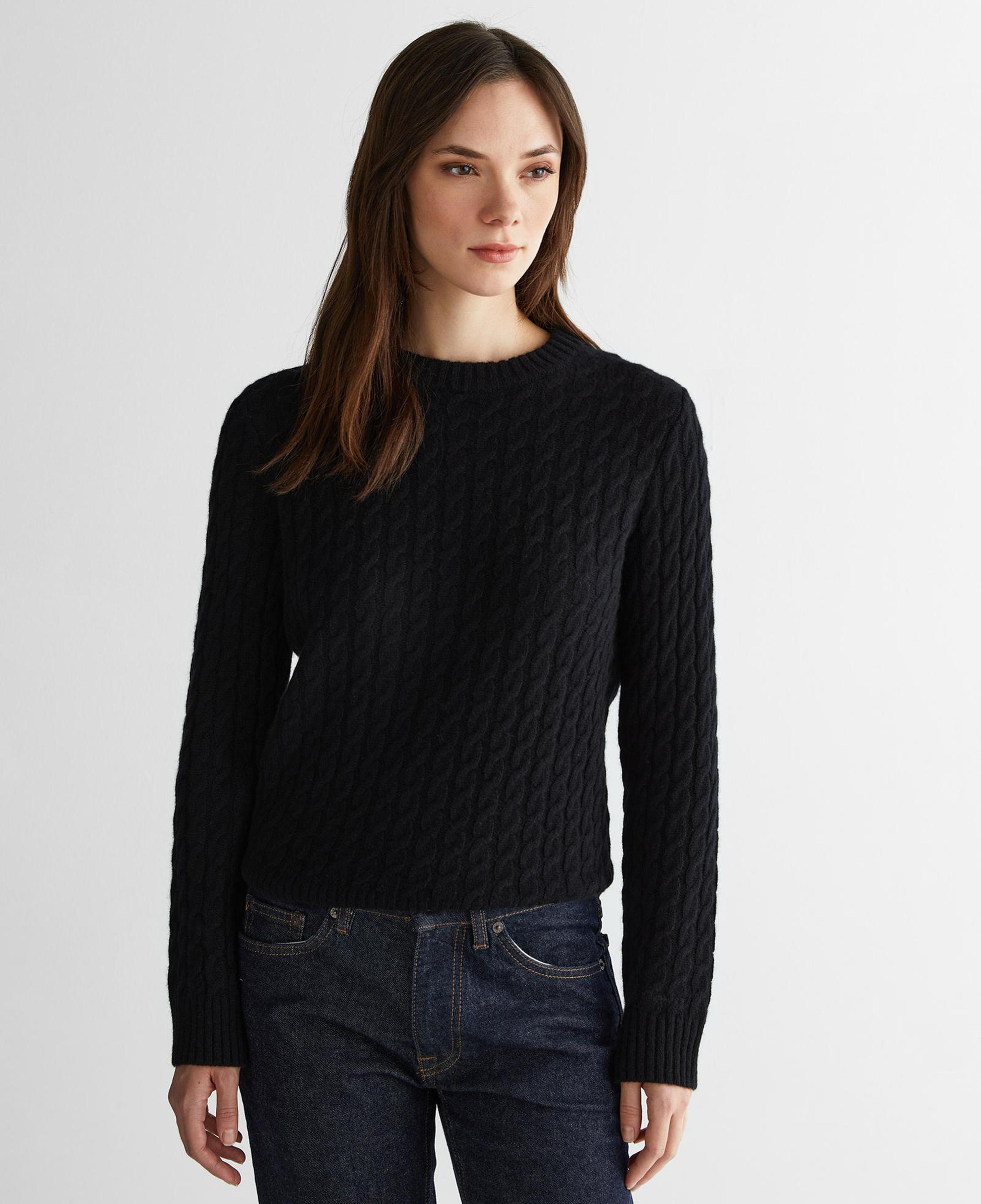 GANT Kadın Siyah Regular Fit Triko