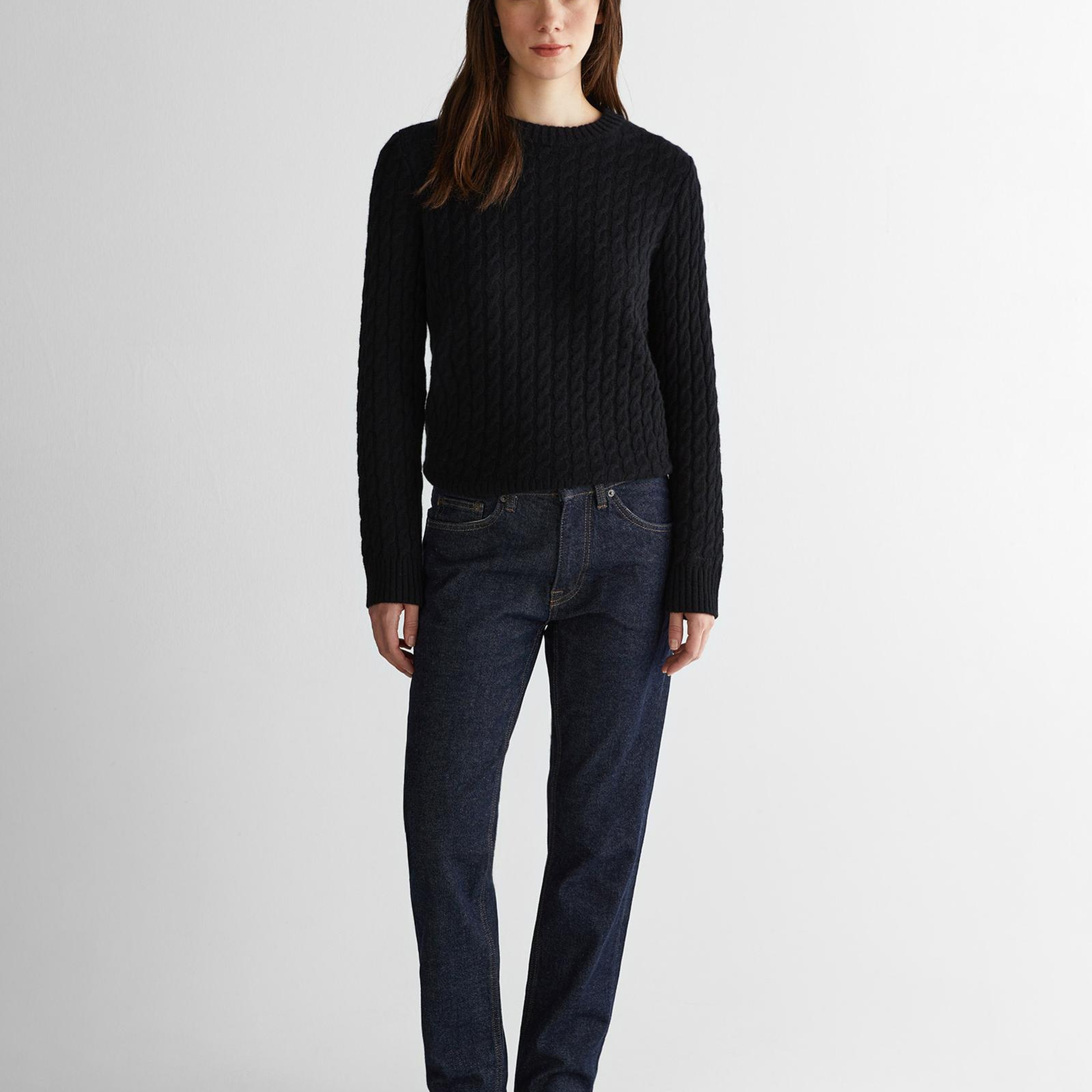 GANT Kadın Siyah Regular Fit Triko