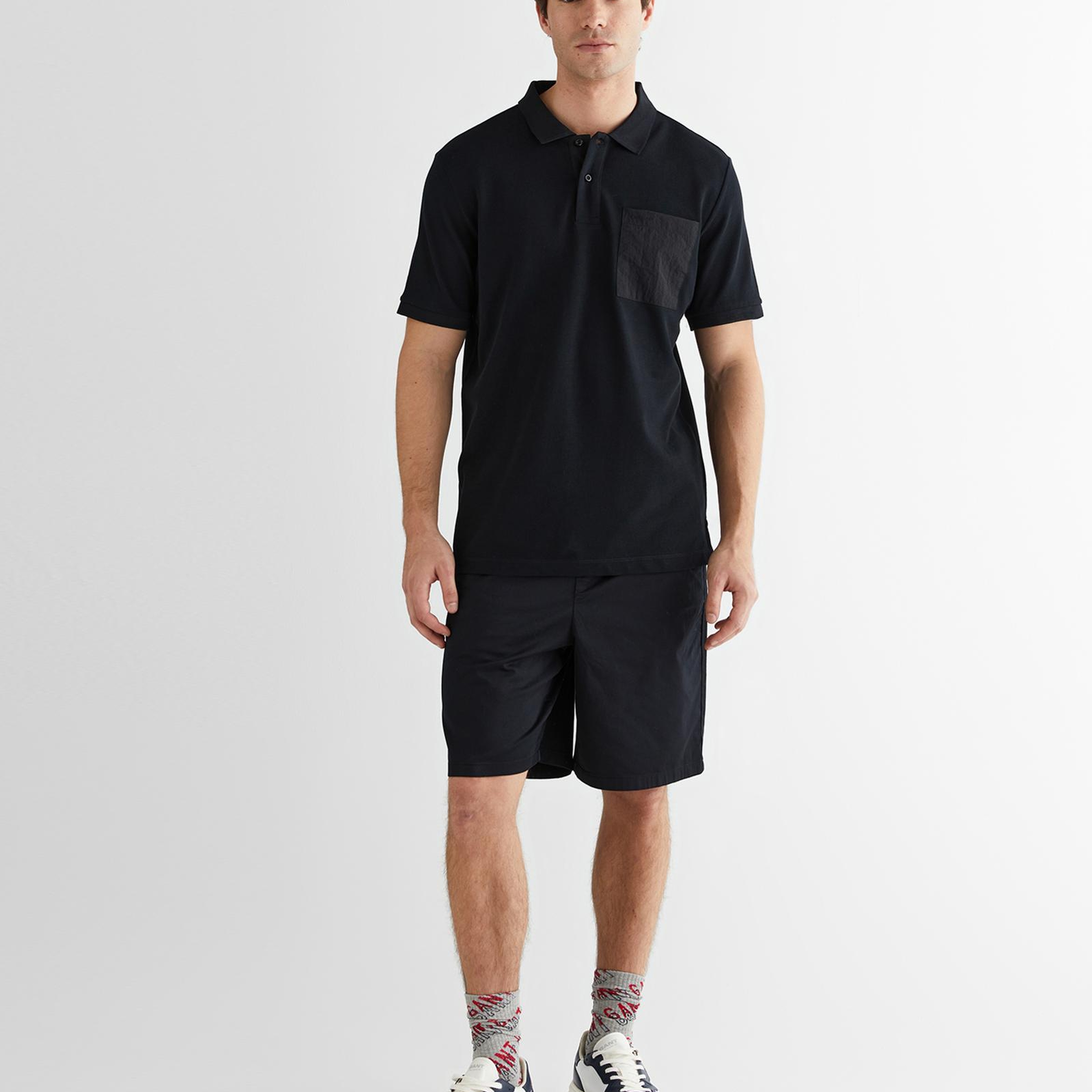 GANT Erkek Siyah Şort