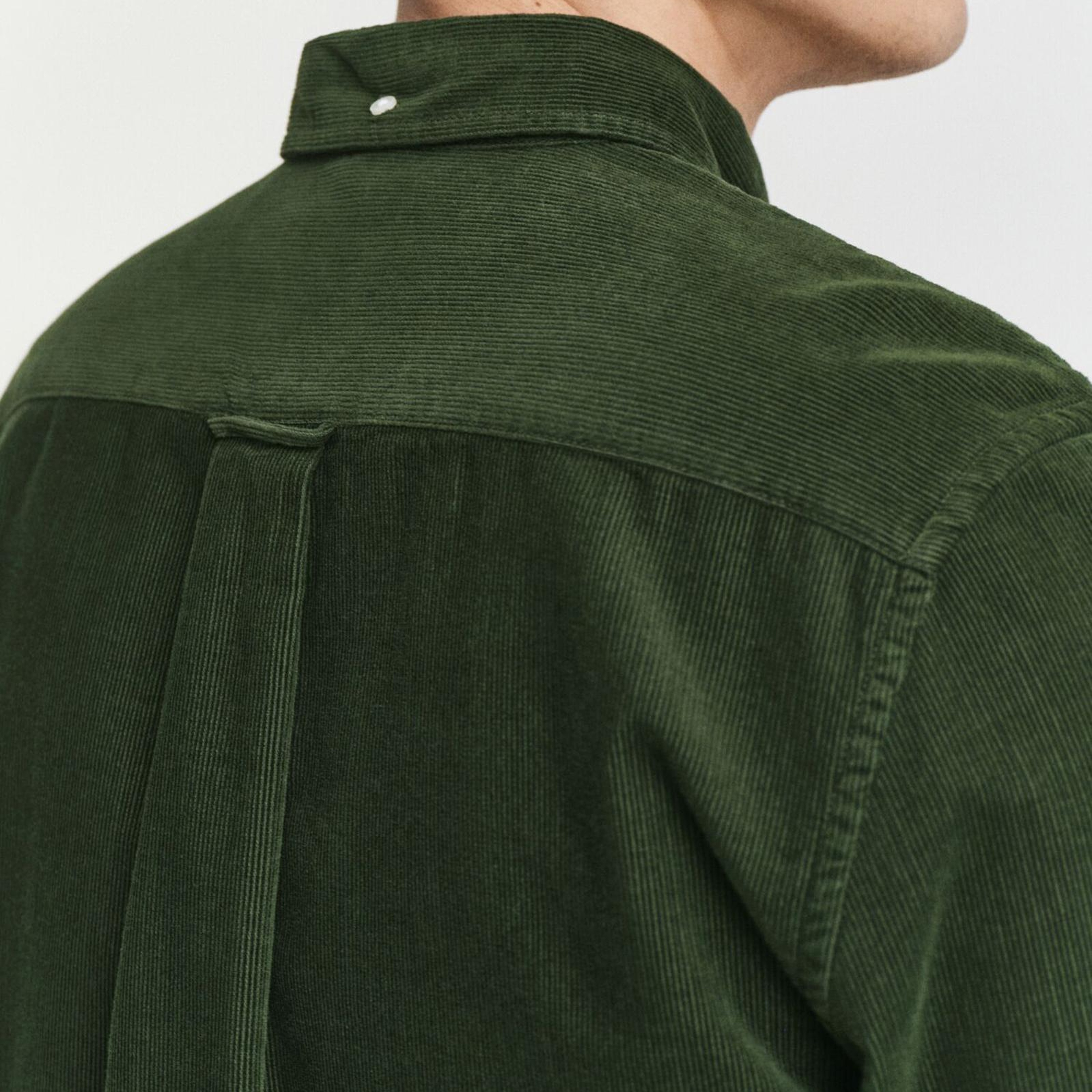 GANT Erkek Haki Regular Fit Düğmeli Gömlek