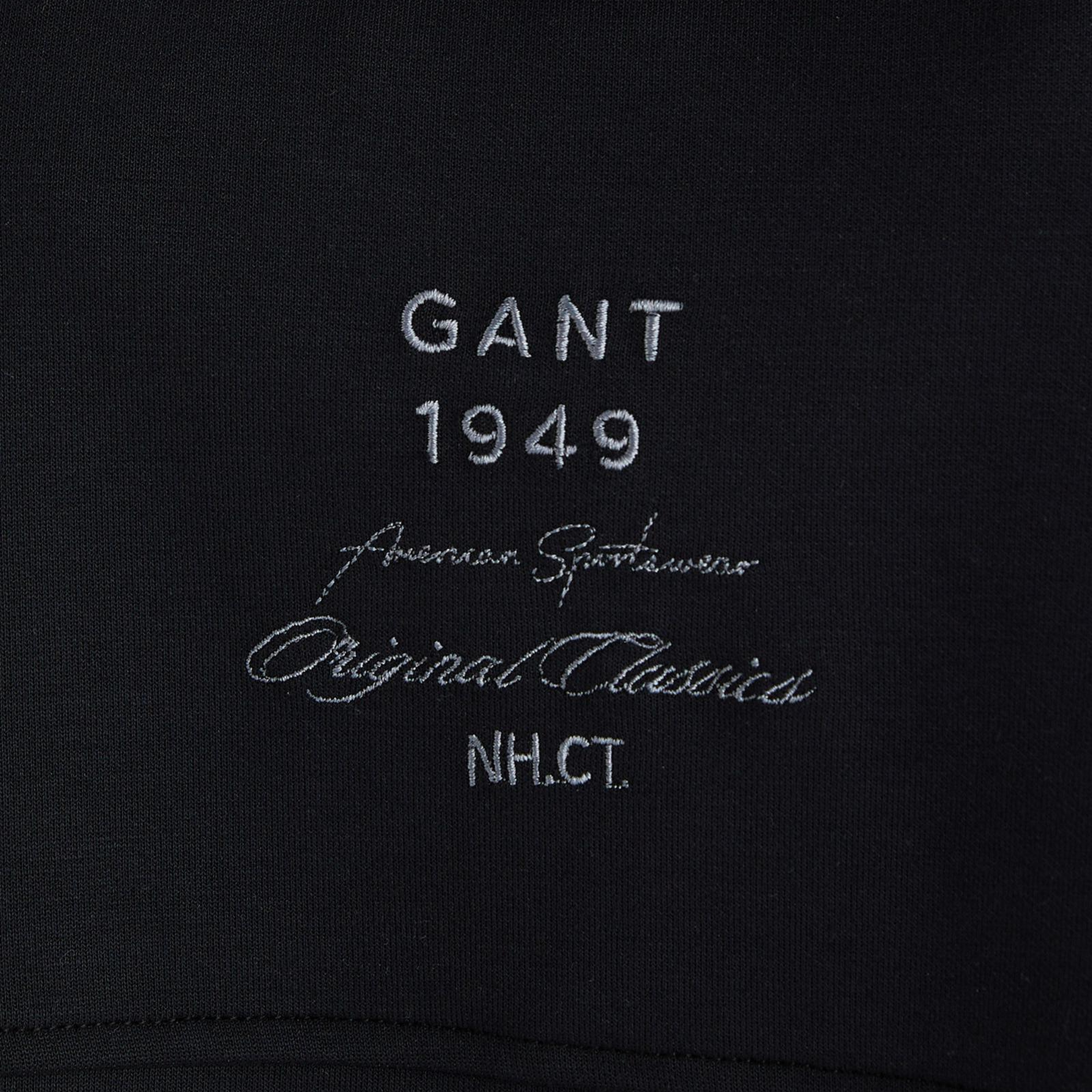 GANT Kadın Siyah Relaxed Fit Polo Yaka Polo