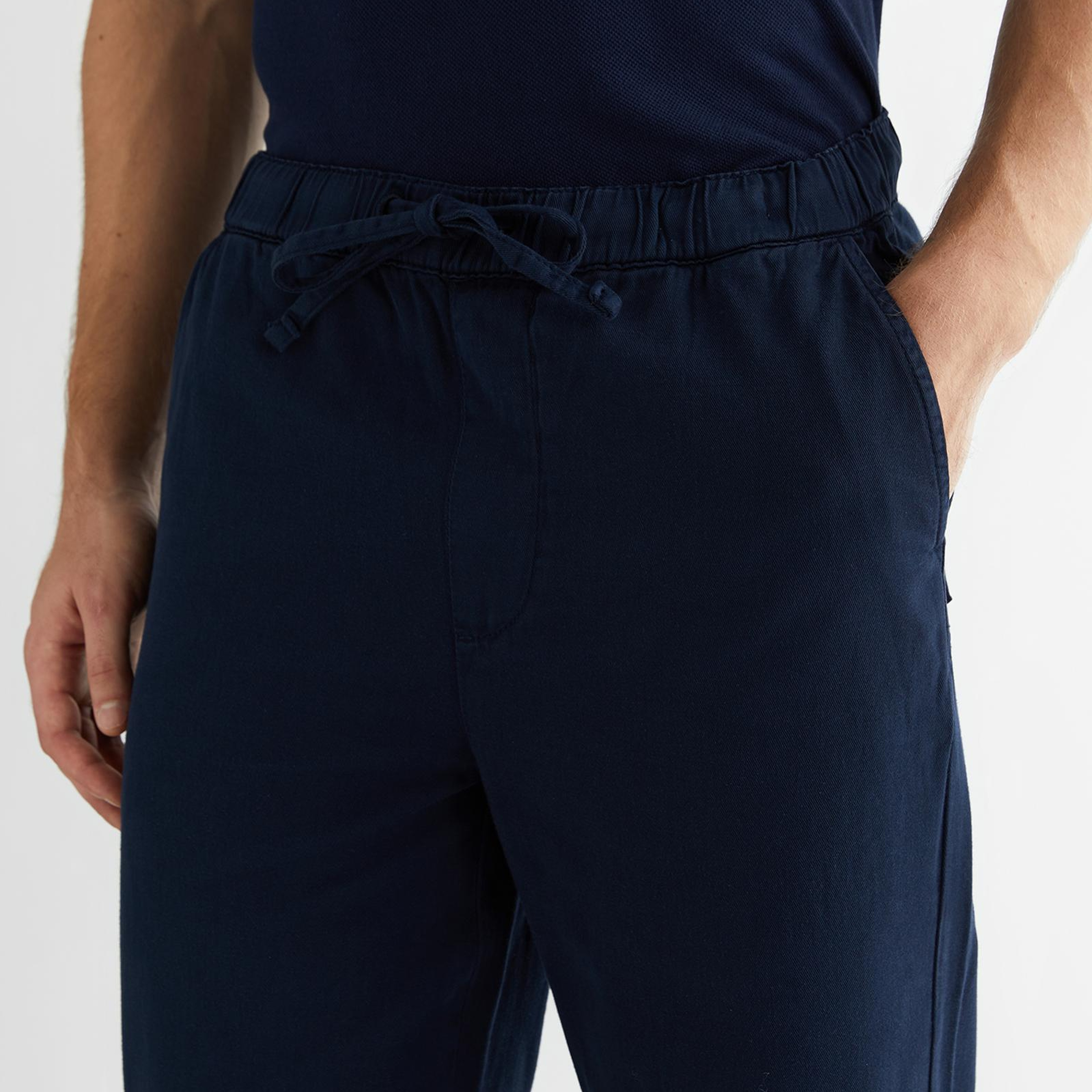 GANT Erkek Lacivert Standart Fit Pantolon