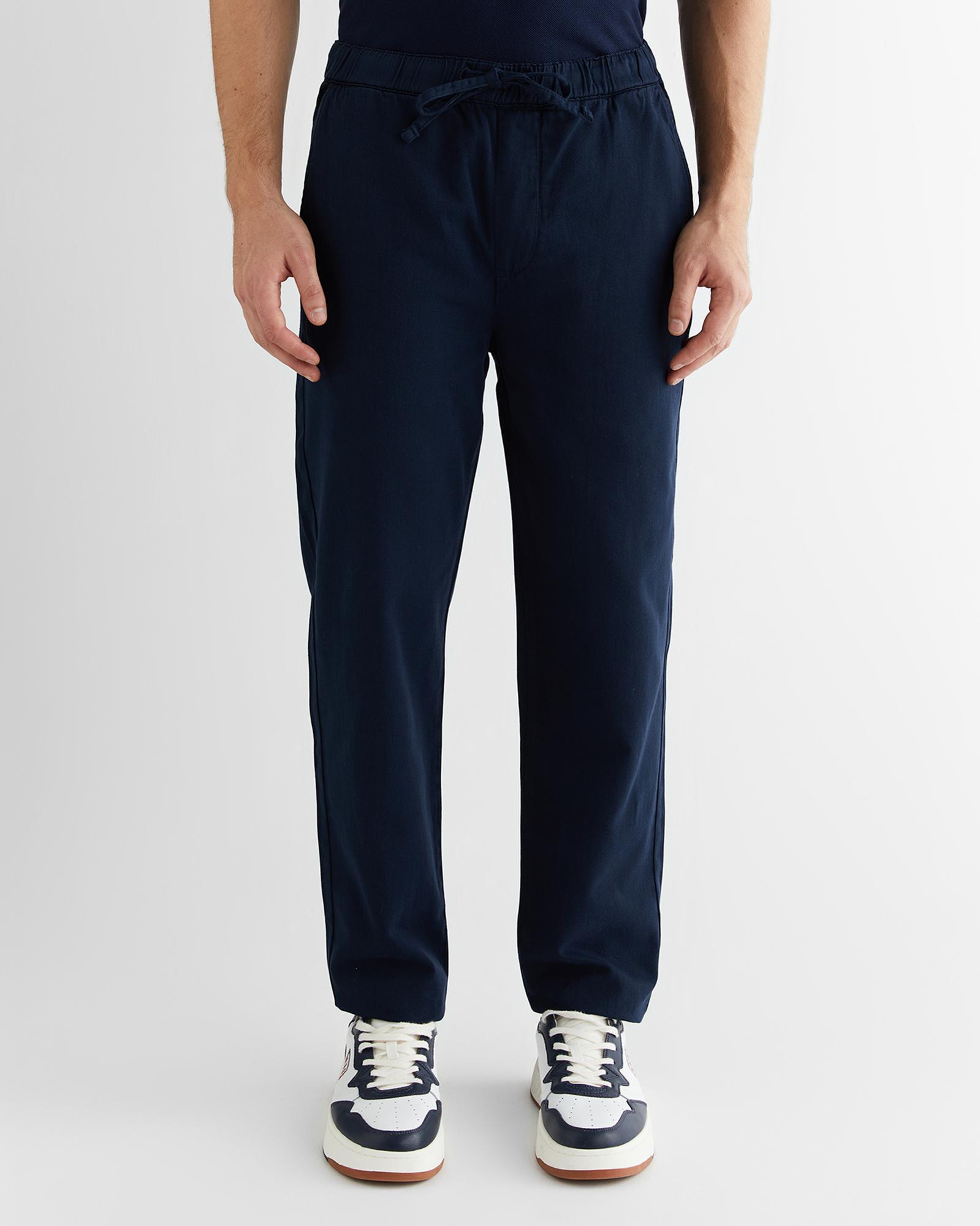 GANT Erkek Lacivert Standart Fit Pantolon