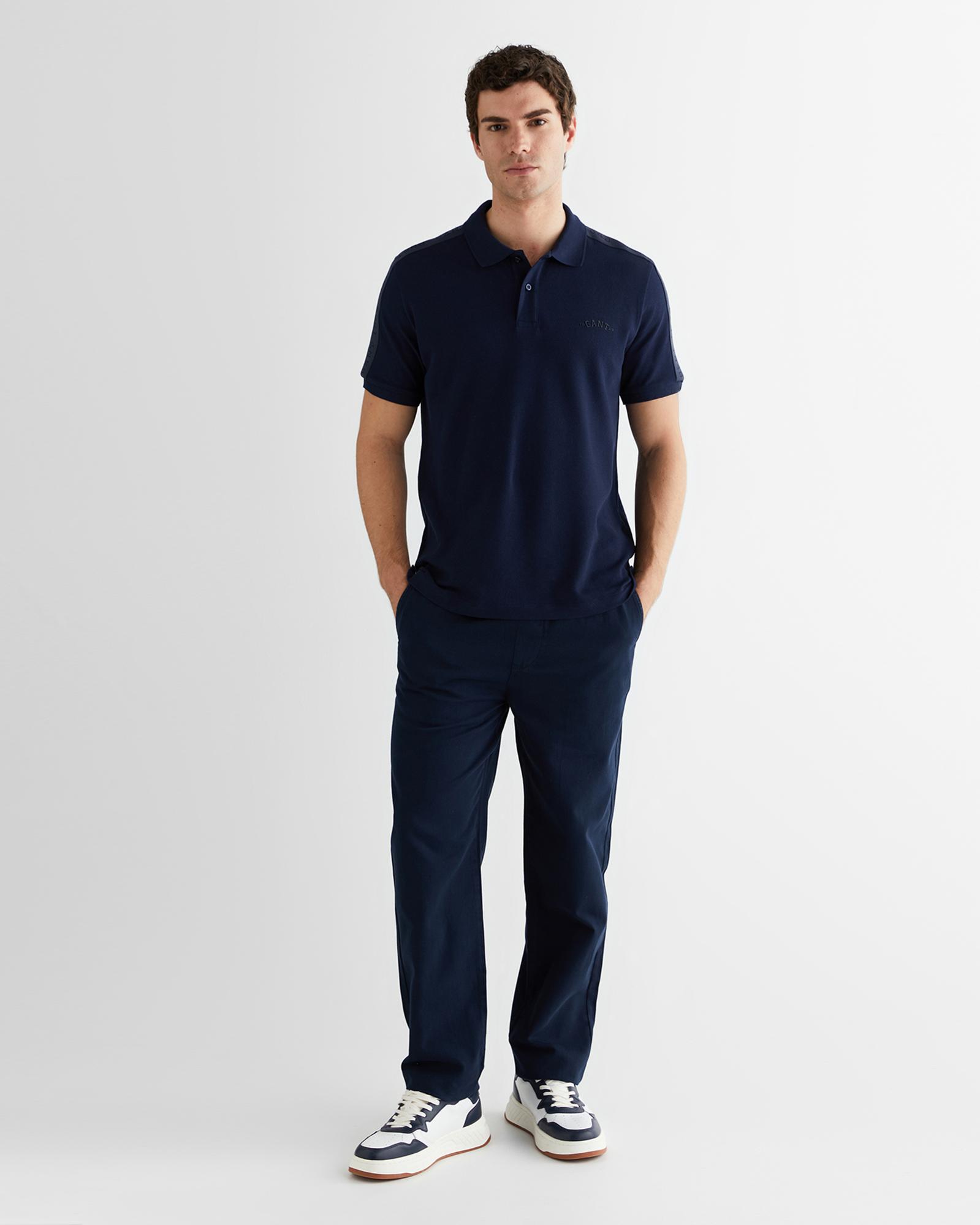 GANT Erkek Lacivert Standart Fit Pantolon