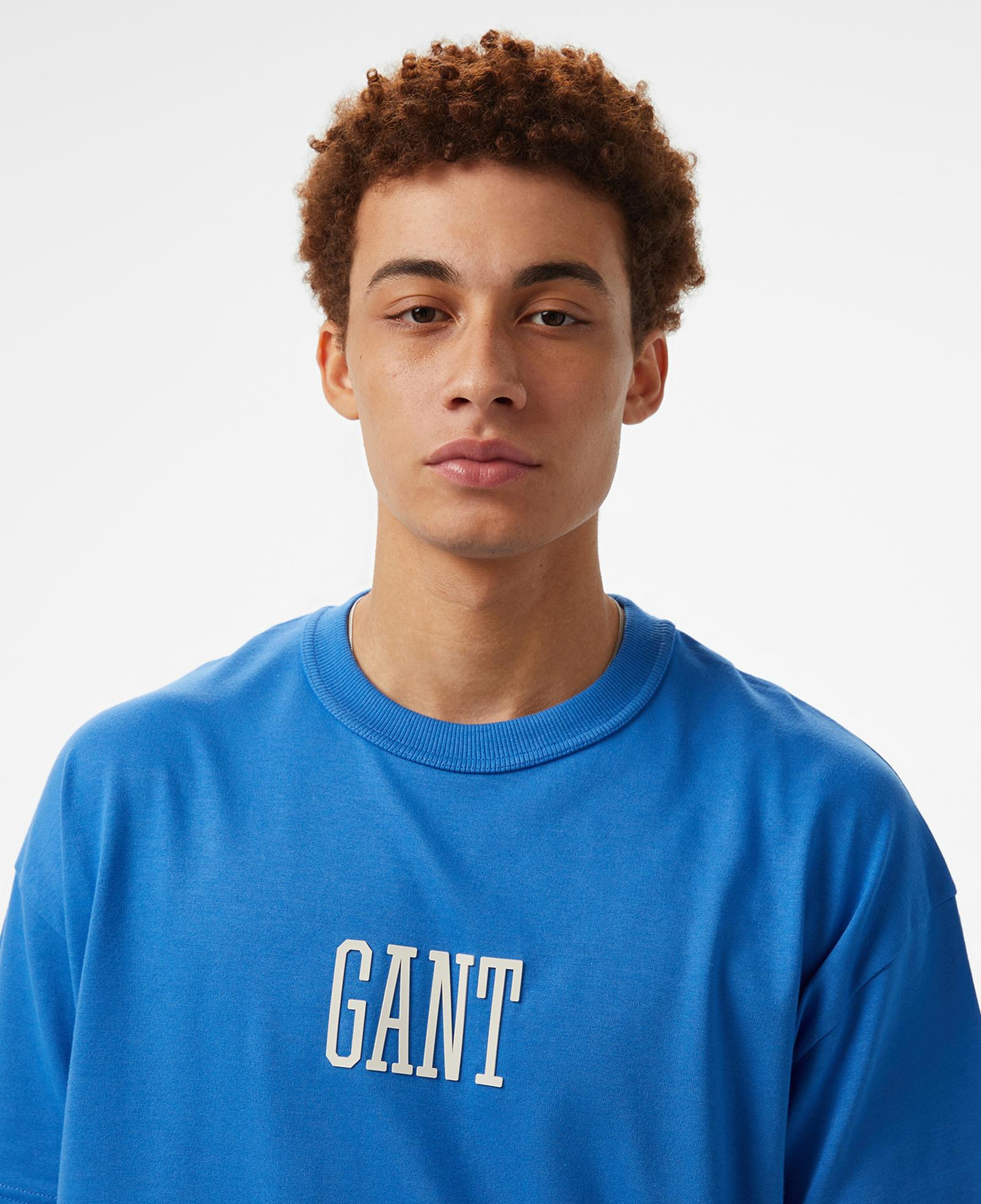 GANT Erkek Mavi T-Shirt