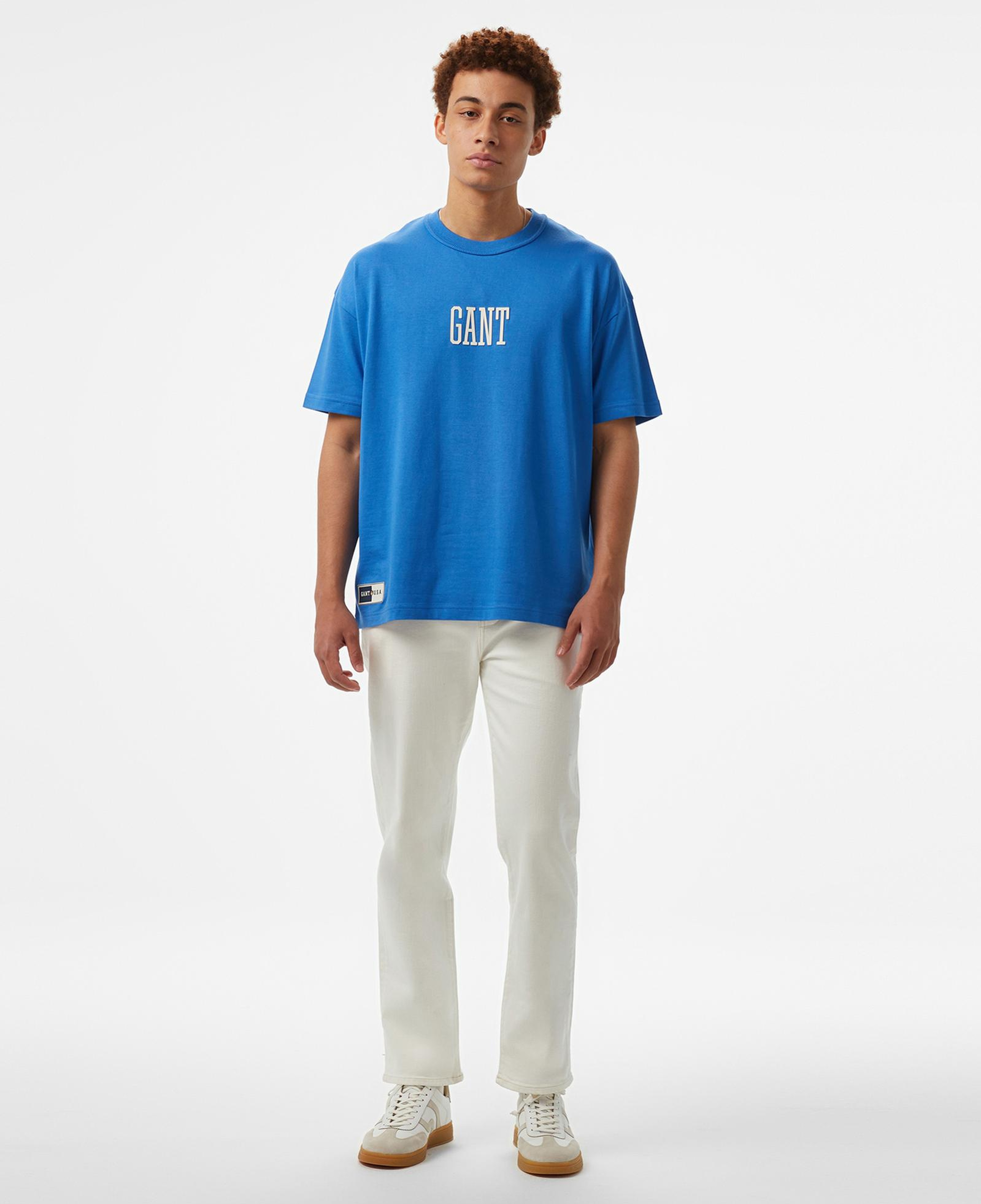 GANT Erkek Mavi T-Shirt