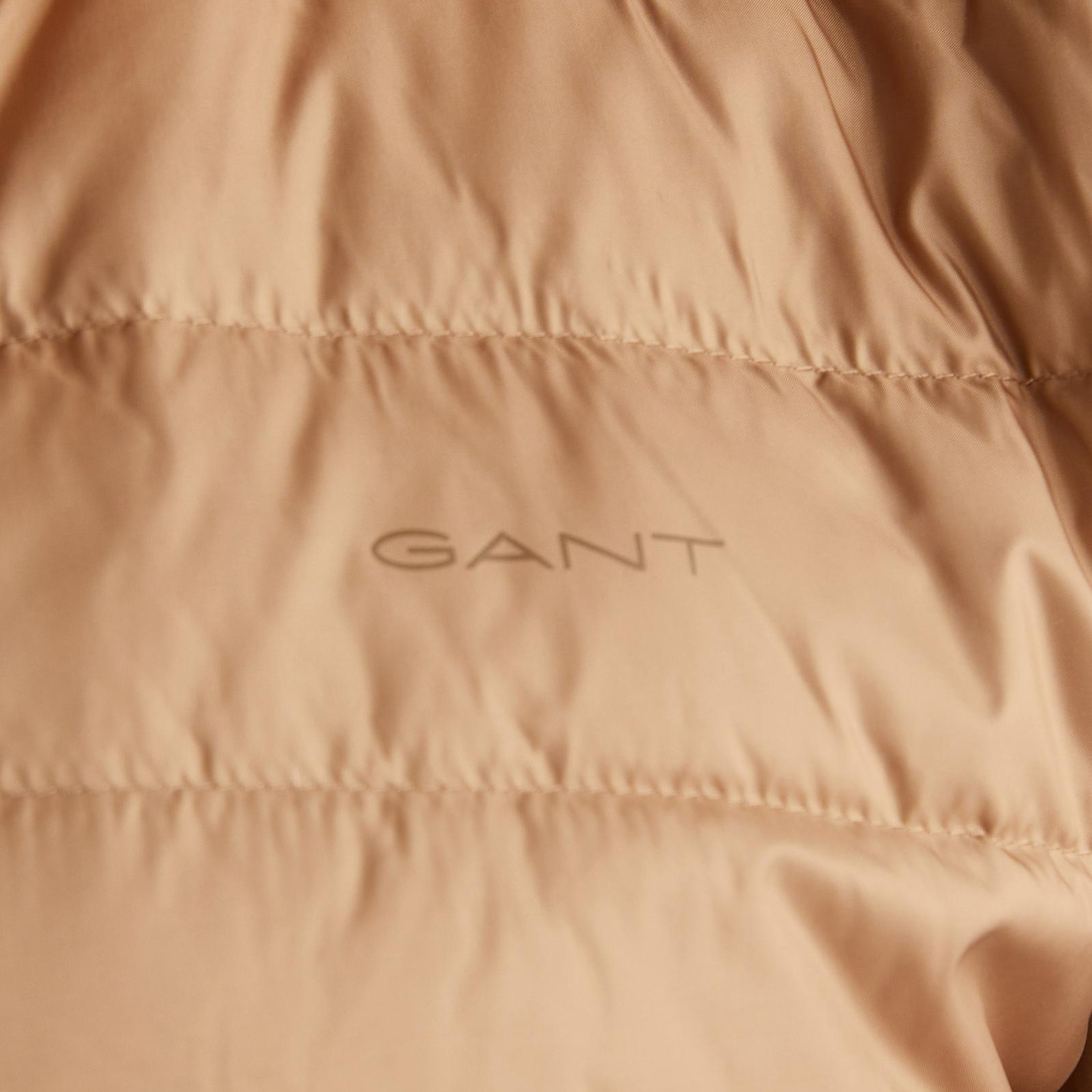 GANT Kadın Bej Regular Fit Fermuarlı Mont