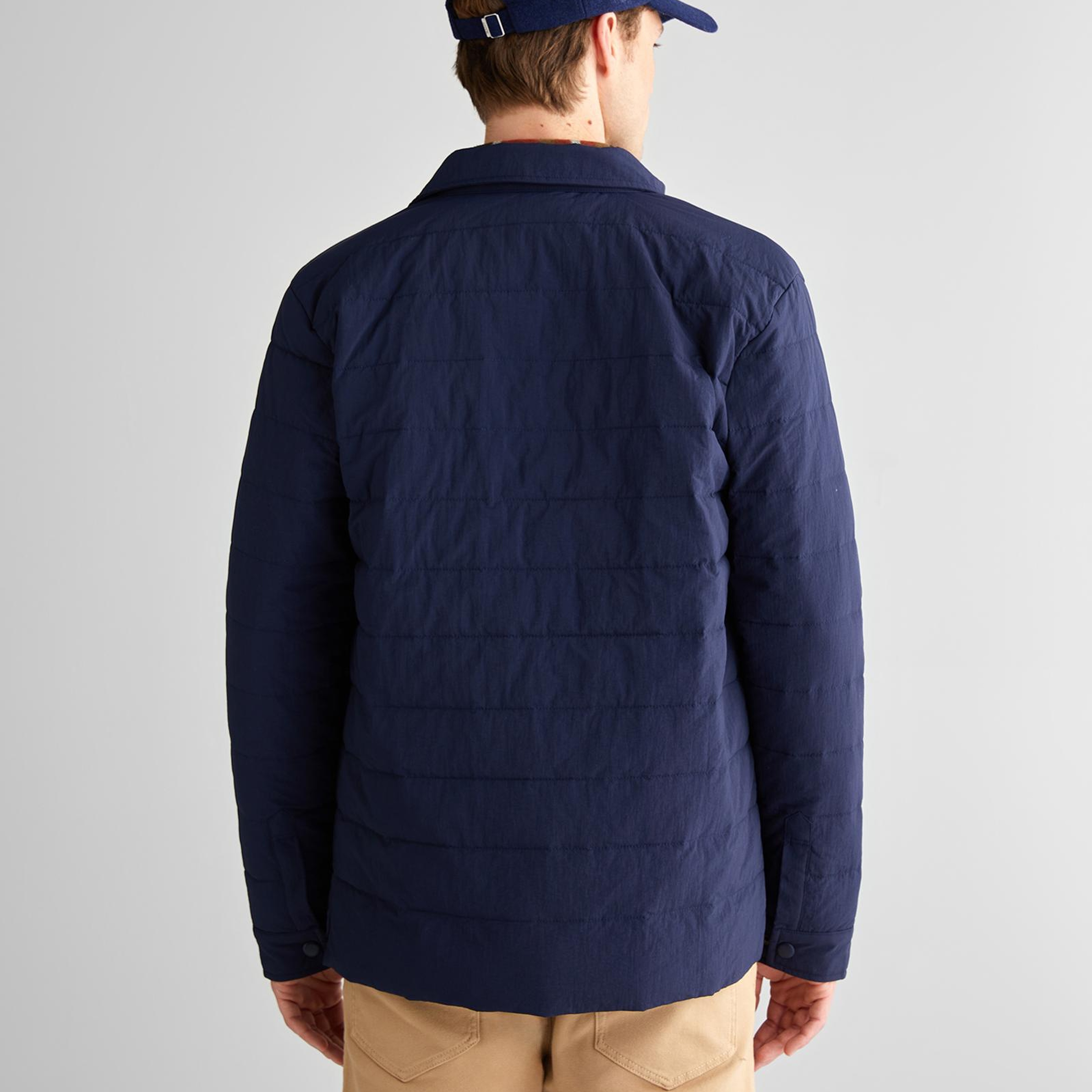 GANT Erkek Lacivert Standart Fit Mont