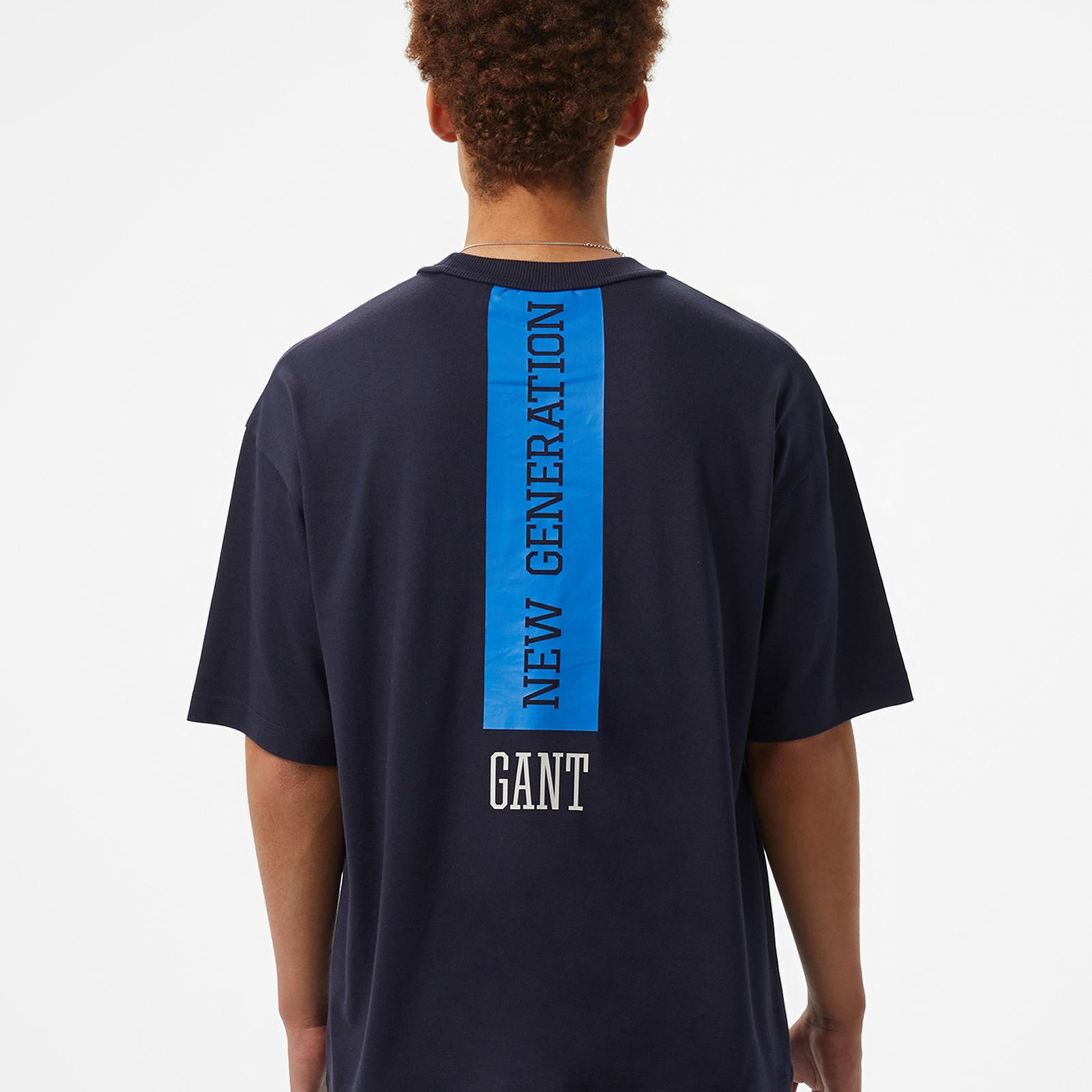 GANT Erkek Lacivert T-Shirt