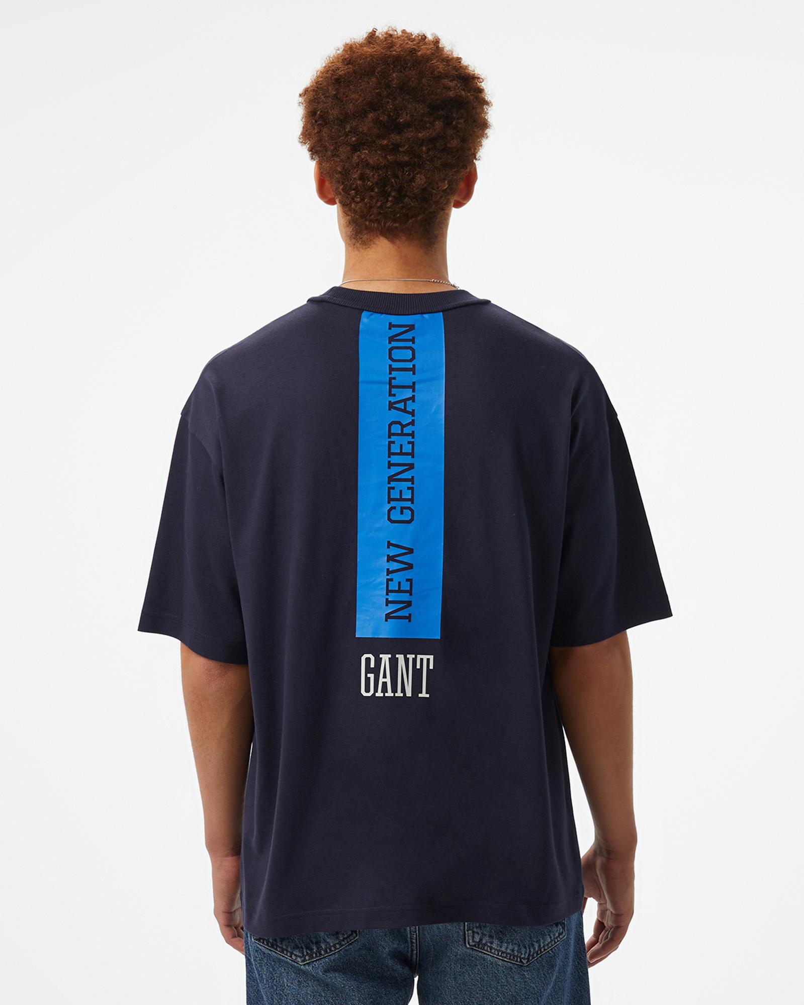 GANT Erkek Lacivert T-Shirt
