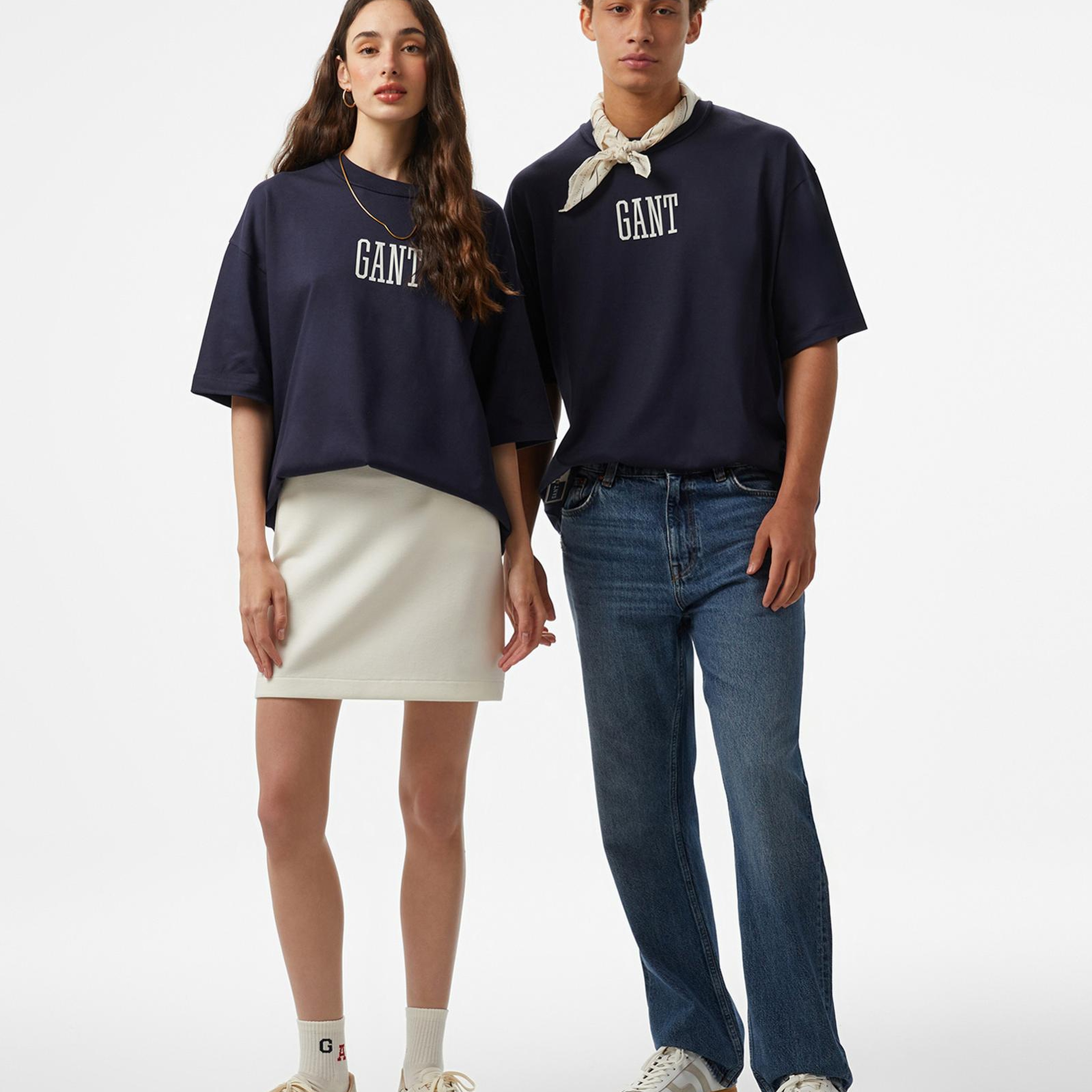 GANT Erkek Lacivert T-Shirt