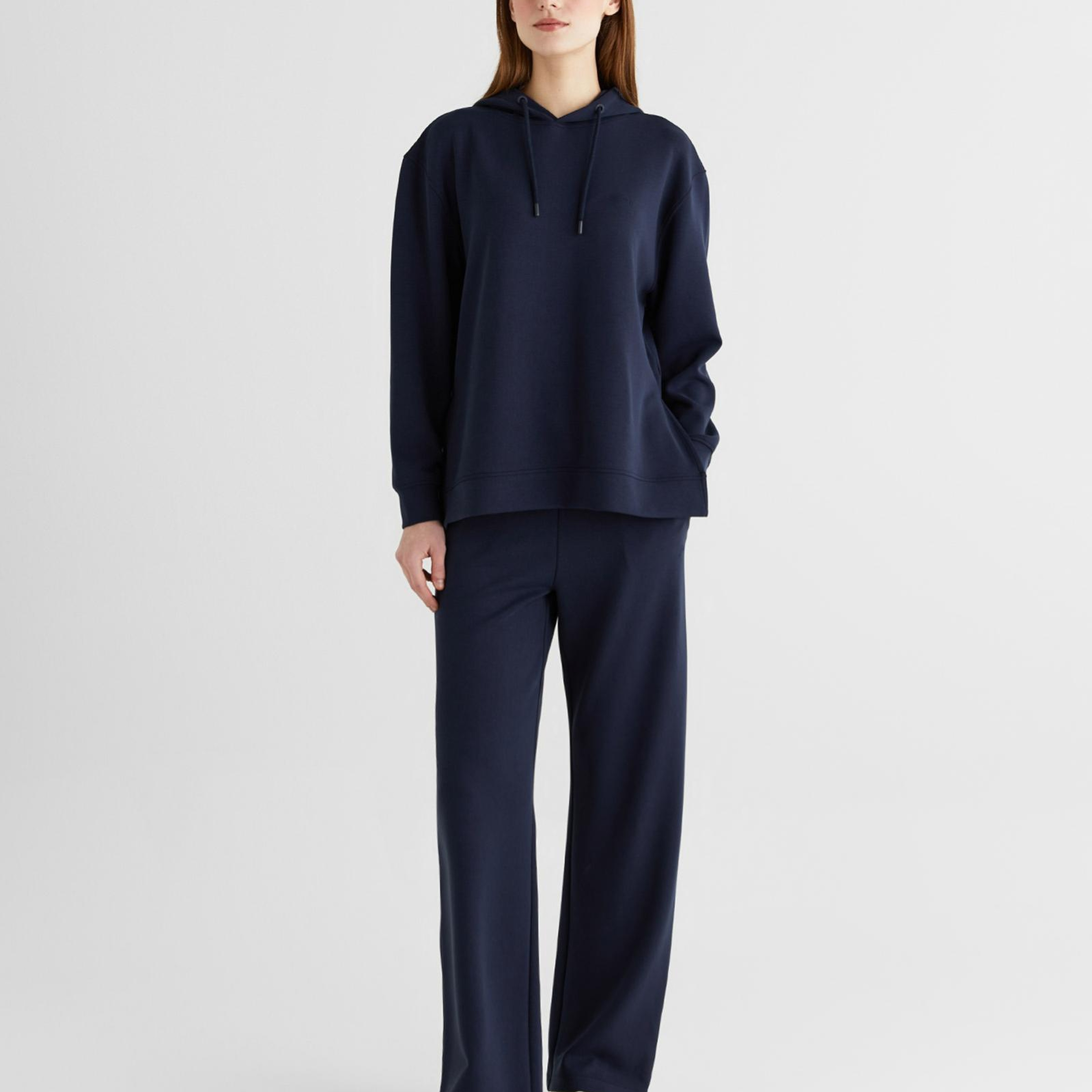 GANT Kadın Lacivert Relaxed Fit Eşofman Altı