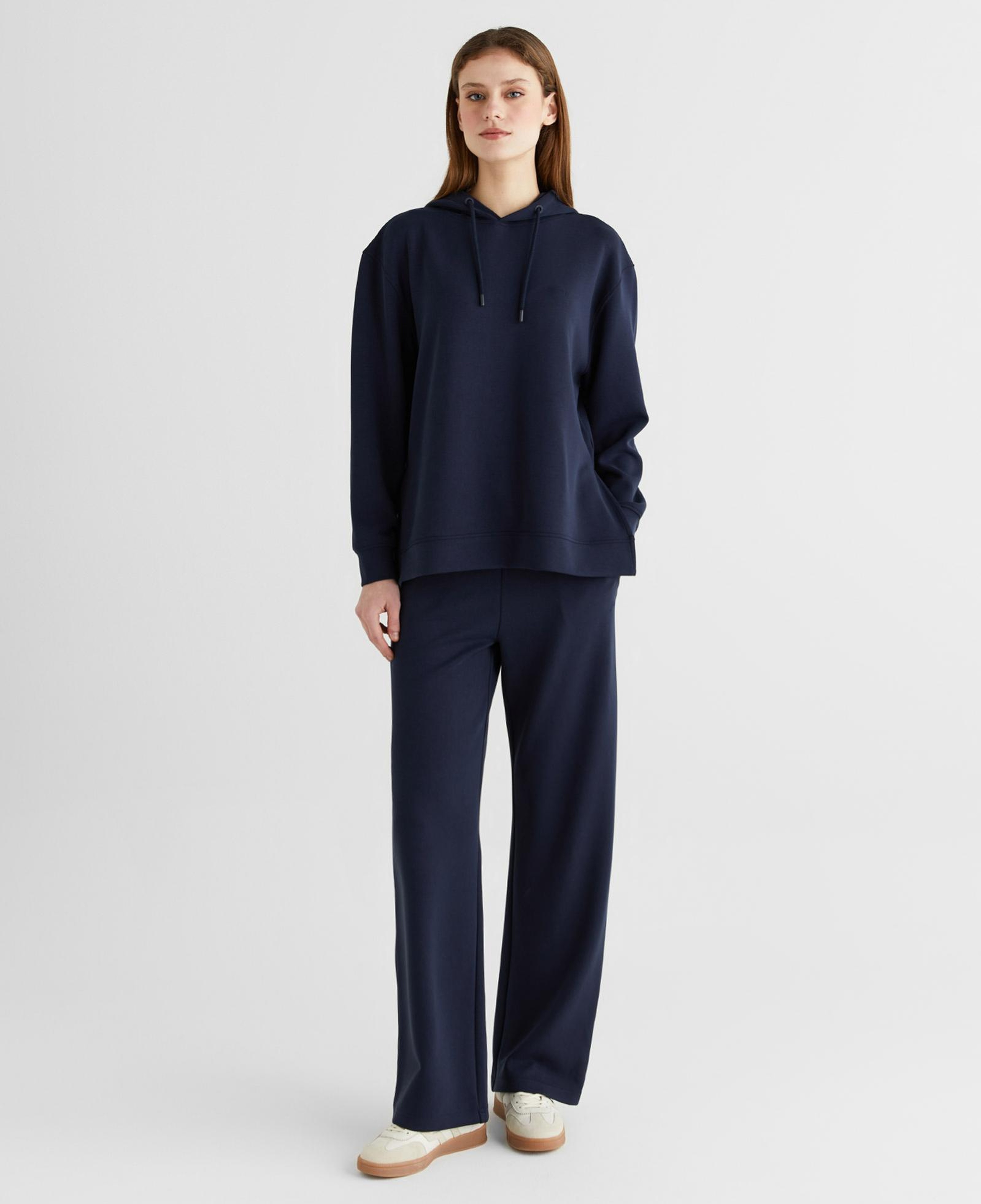 GANT Kadın Lacivert Relaxed Fit Eşofman Altı