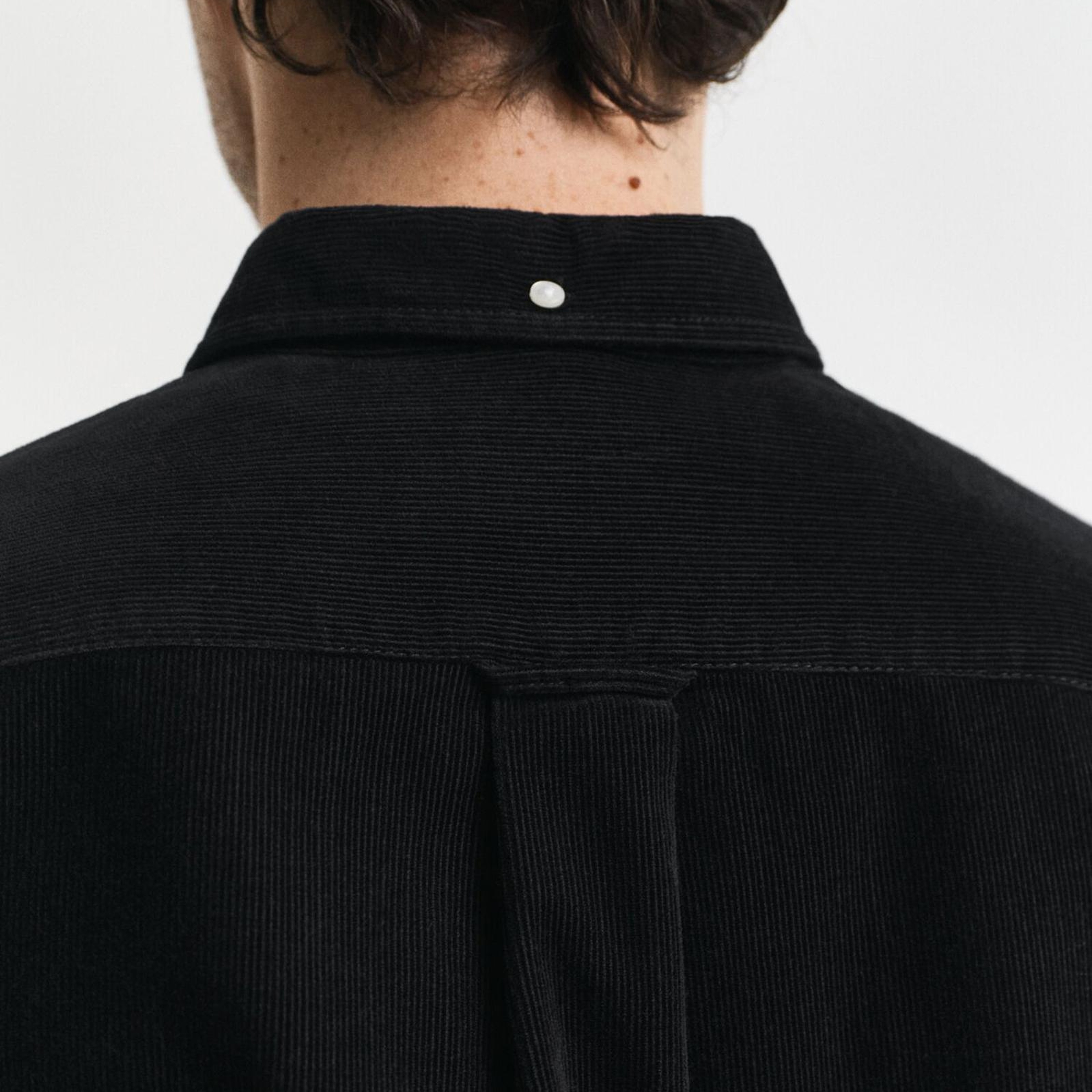 GANT Erkek Siyah Regular Fit Düğmeli Gömlek