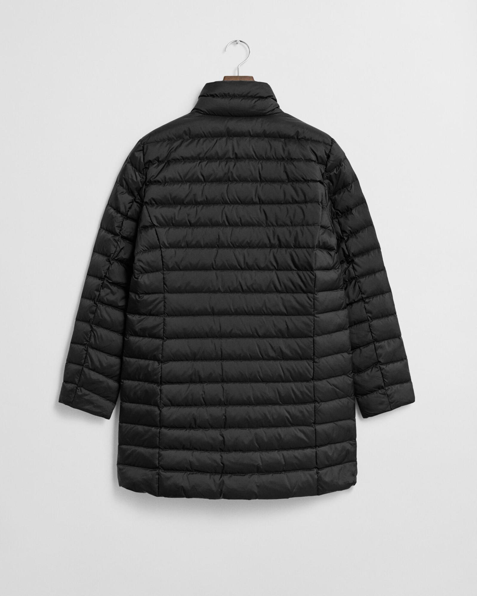 GANT Kadın Siyah Regular Fit Fermuarlı Mont