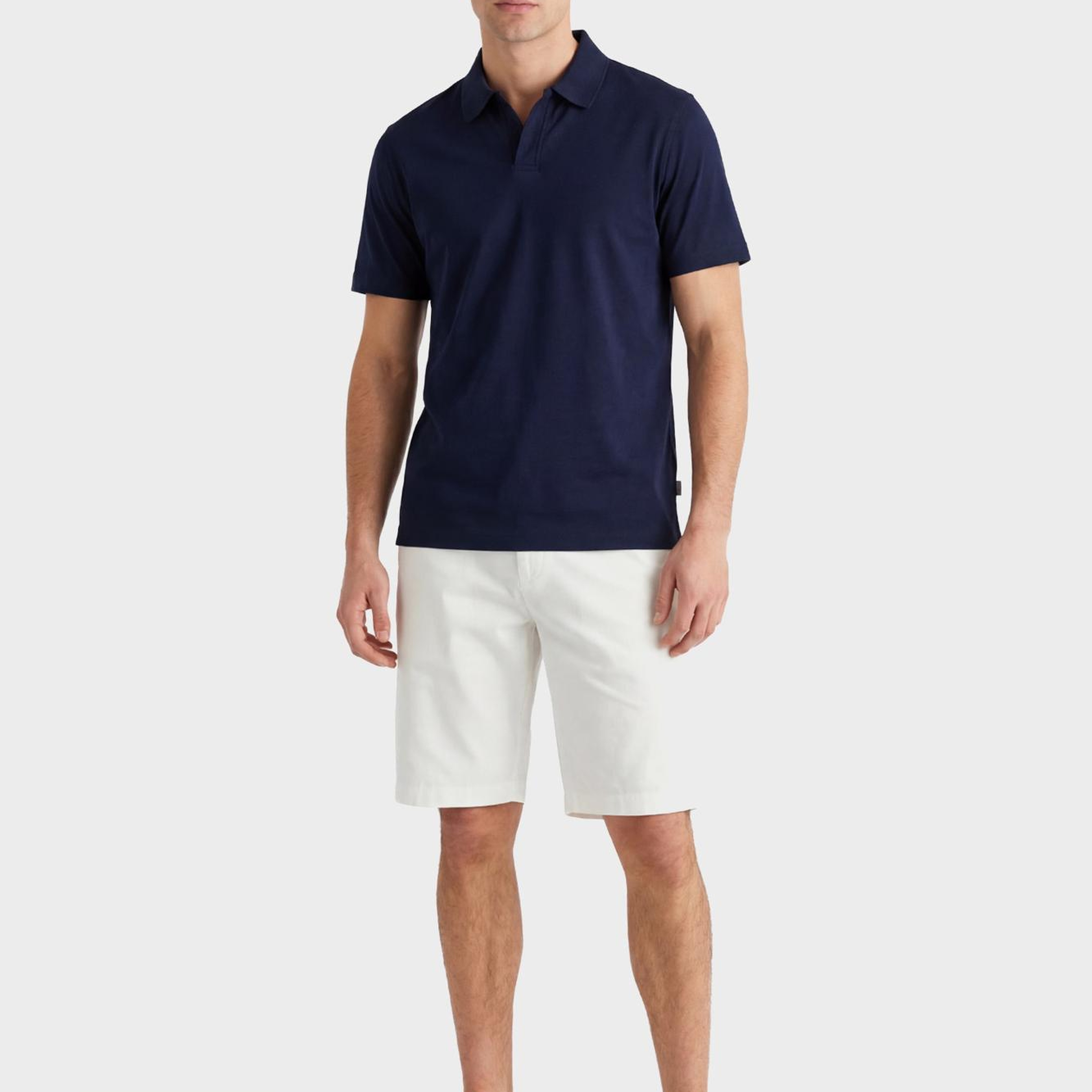 GANT Erkek Lacivert Regular Fit Polo Yaka T-Shirt