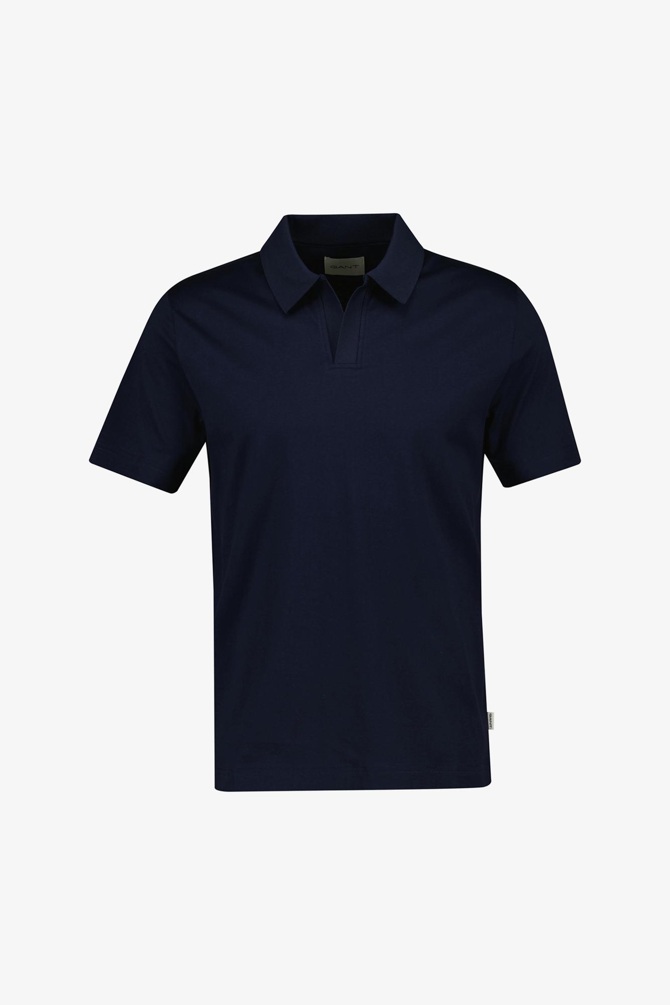 GANT Erkek Lacivert Regular Fit Polo Yaka T-Shirt