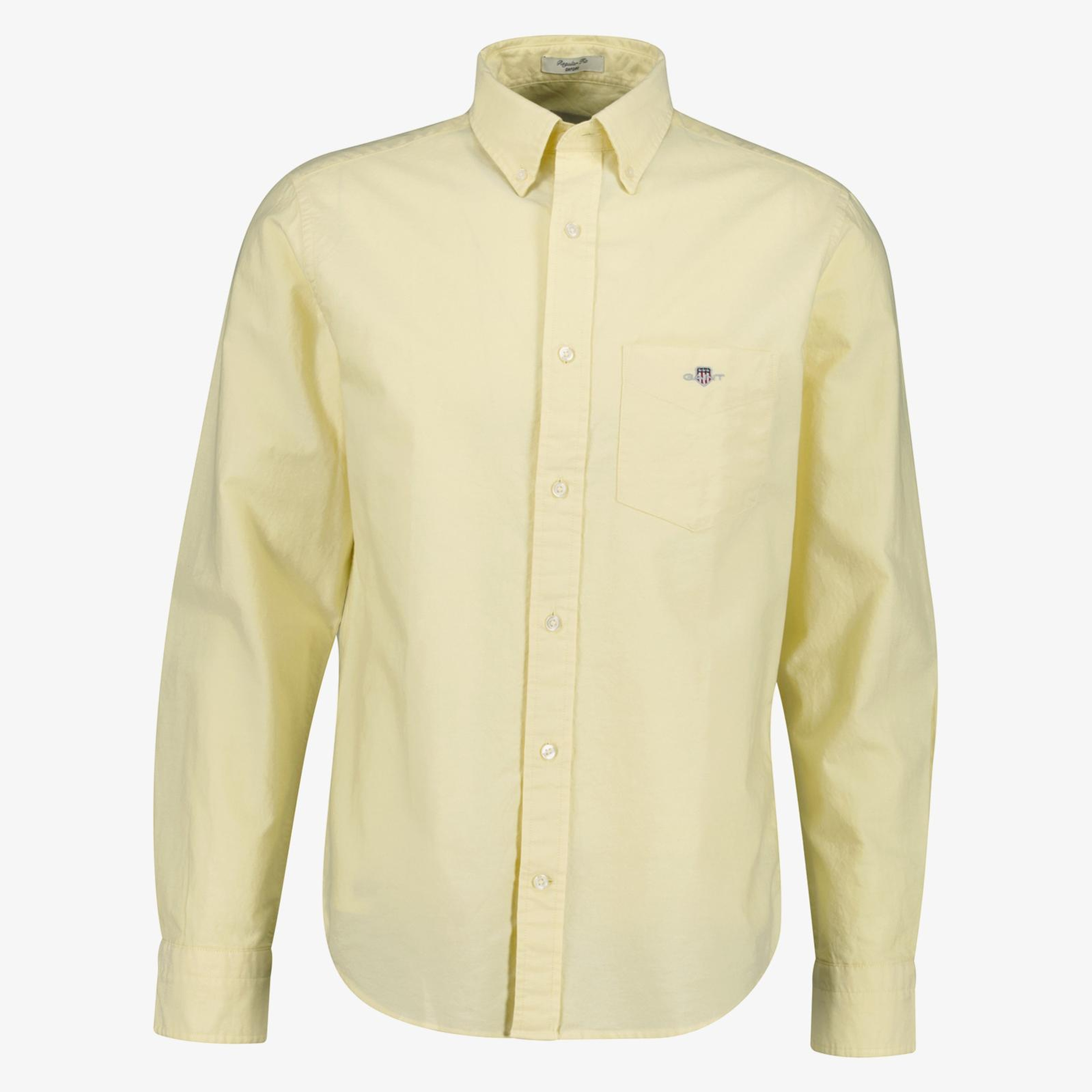 GANT Erkek Turuncu Regular Fit Logolu Gömlek