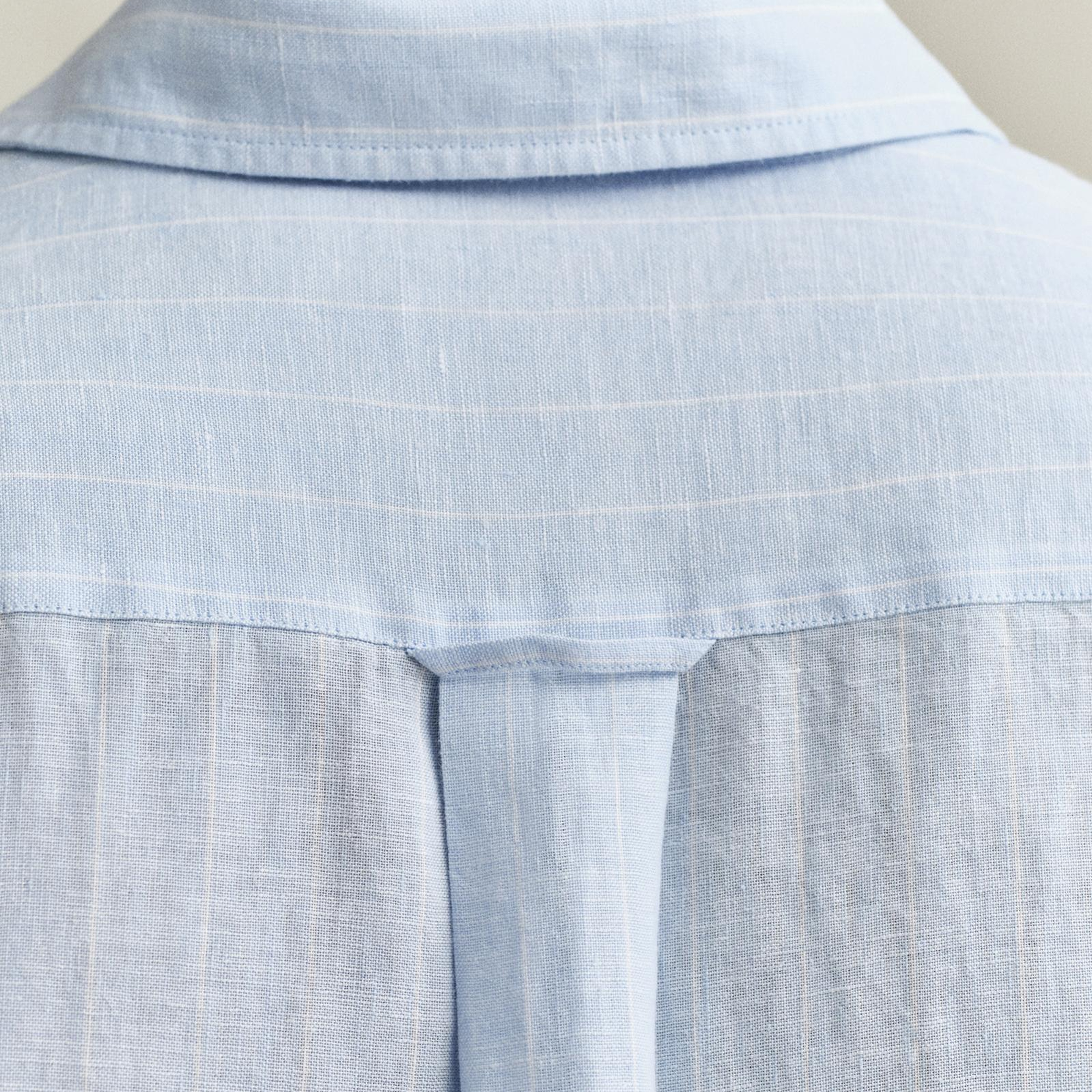 GANT Erkek Mavi Regular Fit Çizgili Gömlek