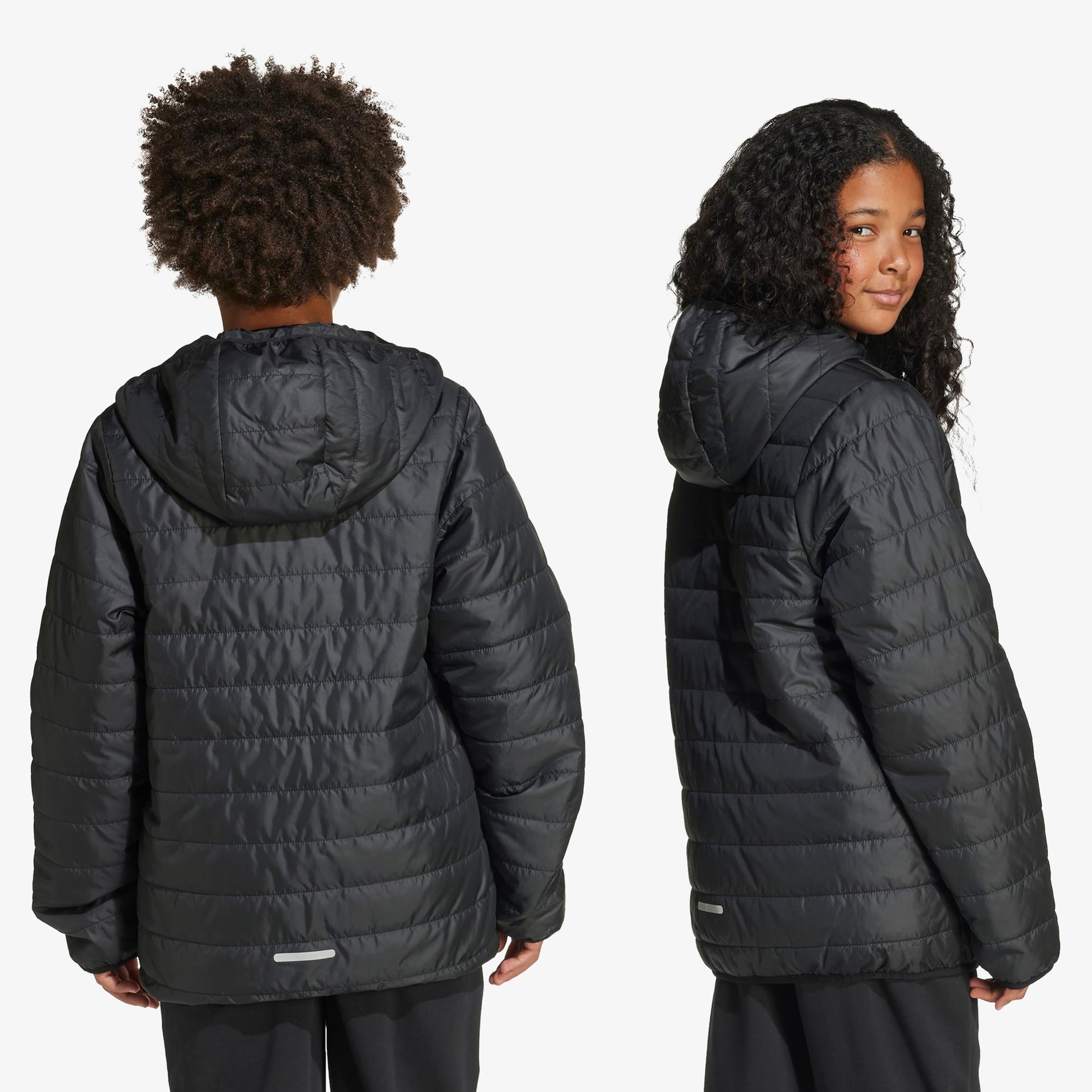 adidas Essentials Light Padded Çocuk Siyah Mont