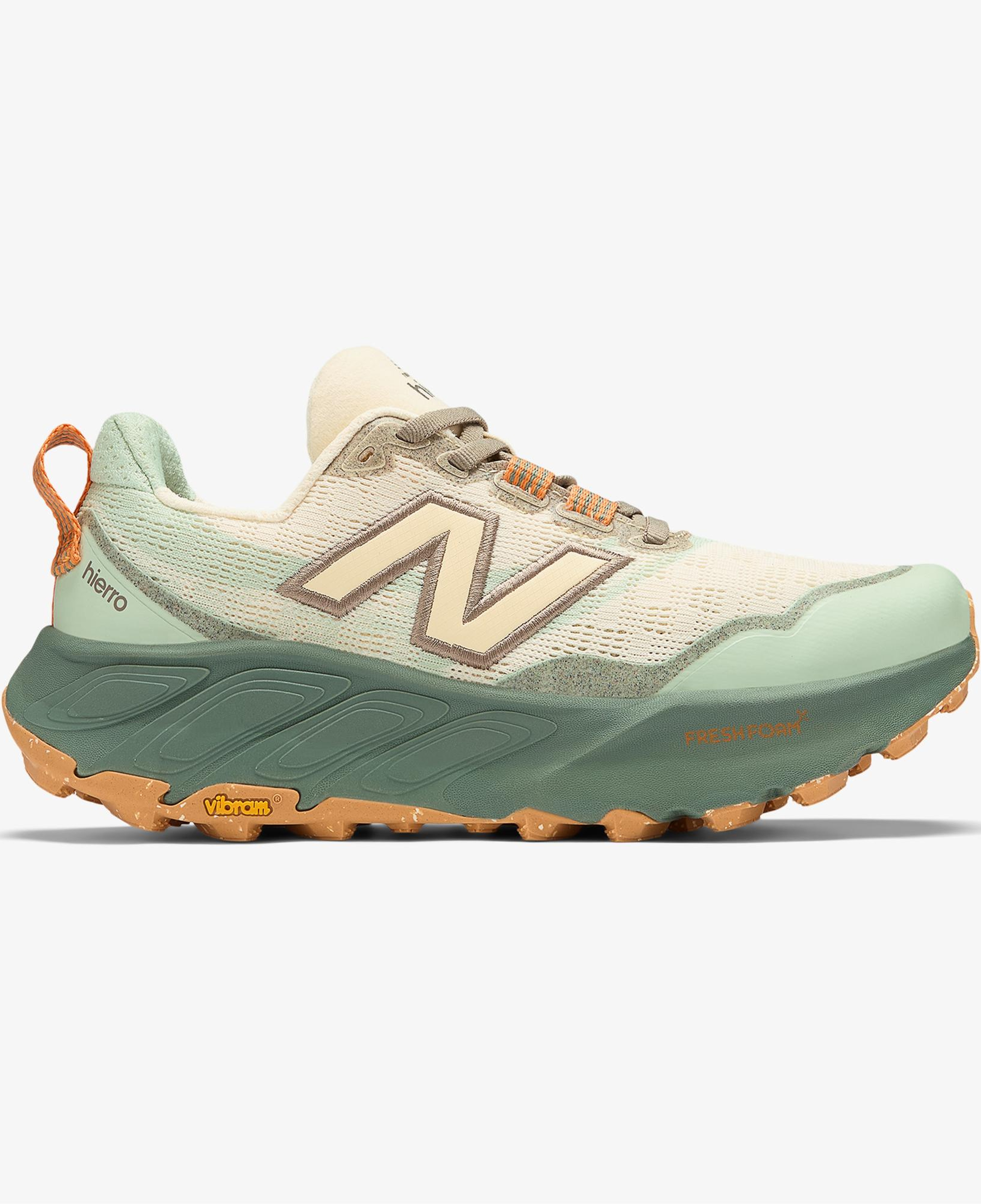 New Balance Fresh Foam X Hierro v9 Kadın Krem Koşu Ayakkabısı