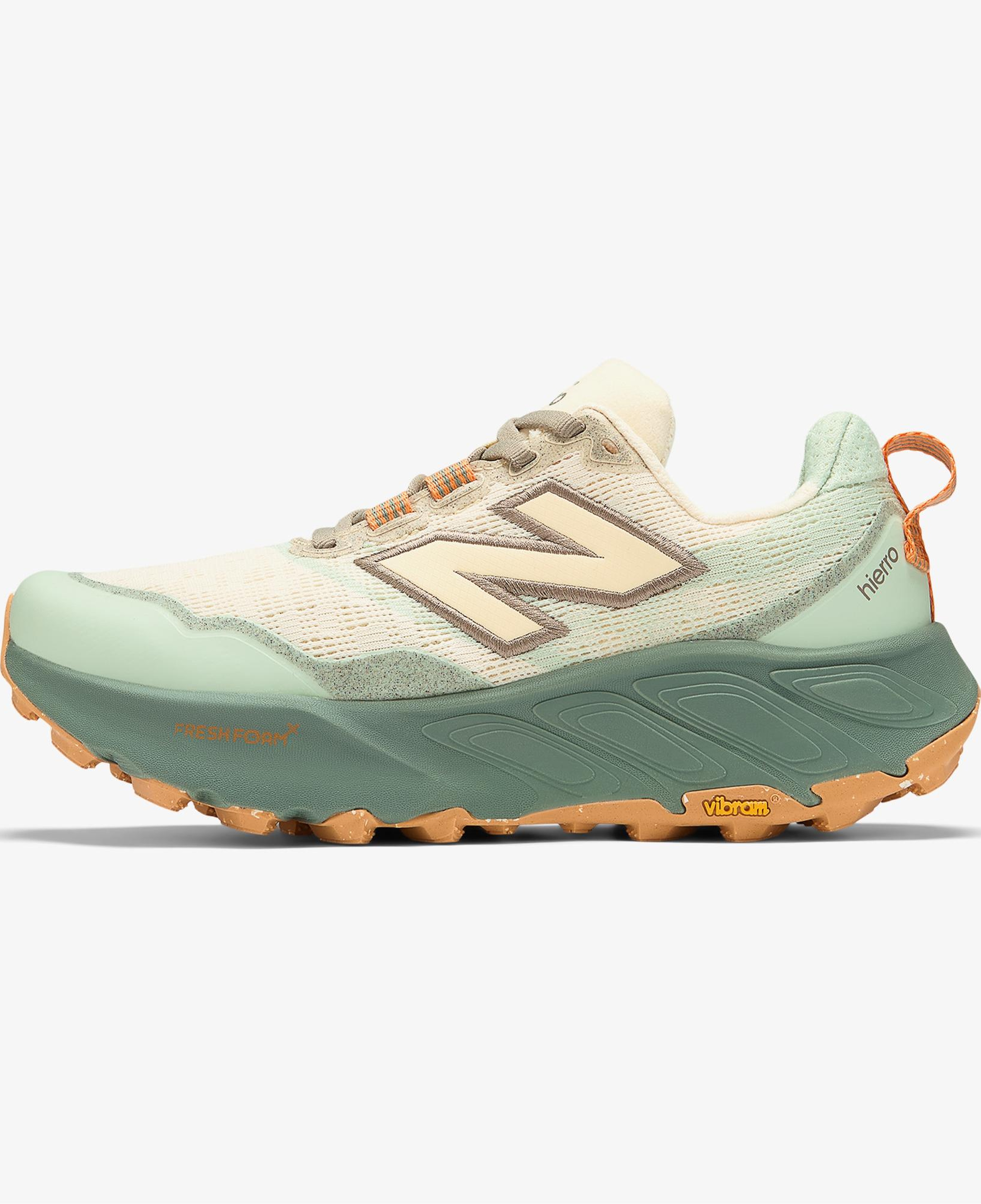 New Balance Fresh Foam X Hierro v9 Kadın Krem Koşu Ayakkabısı